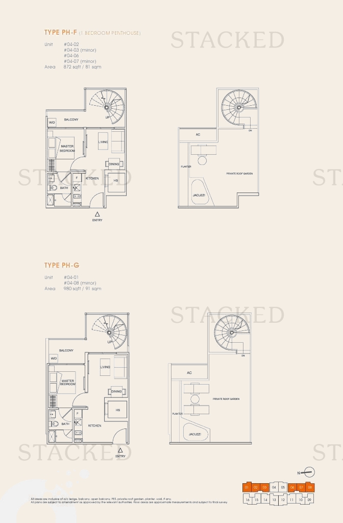 10 Shelford Penthouse floor plan