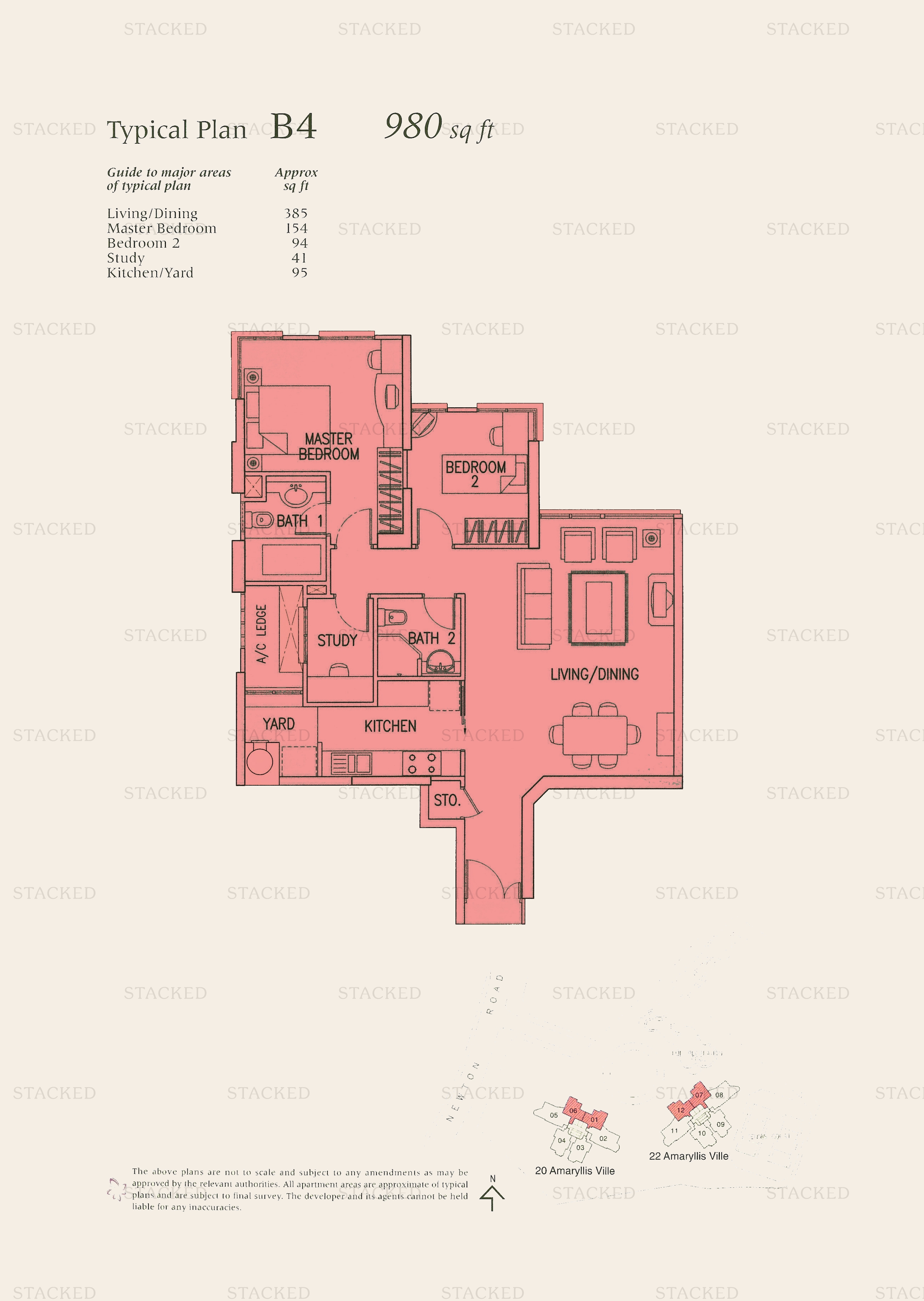 Stacked homes - Amaryllis Ville Singapore Condo Floor Plans, Images And ...