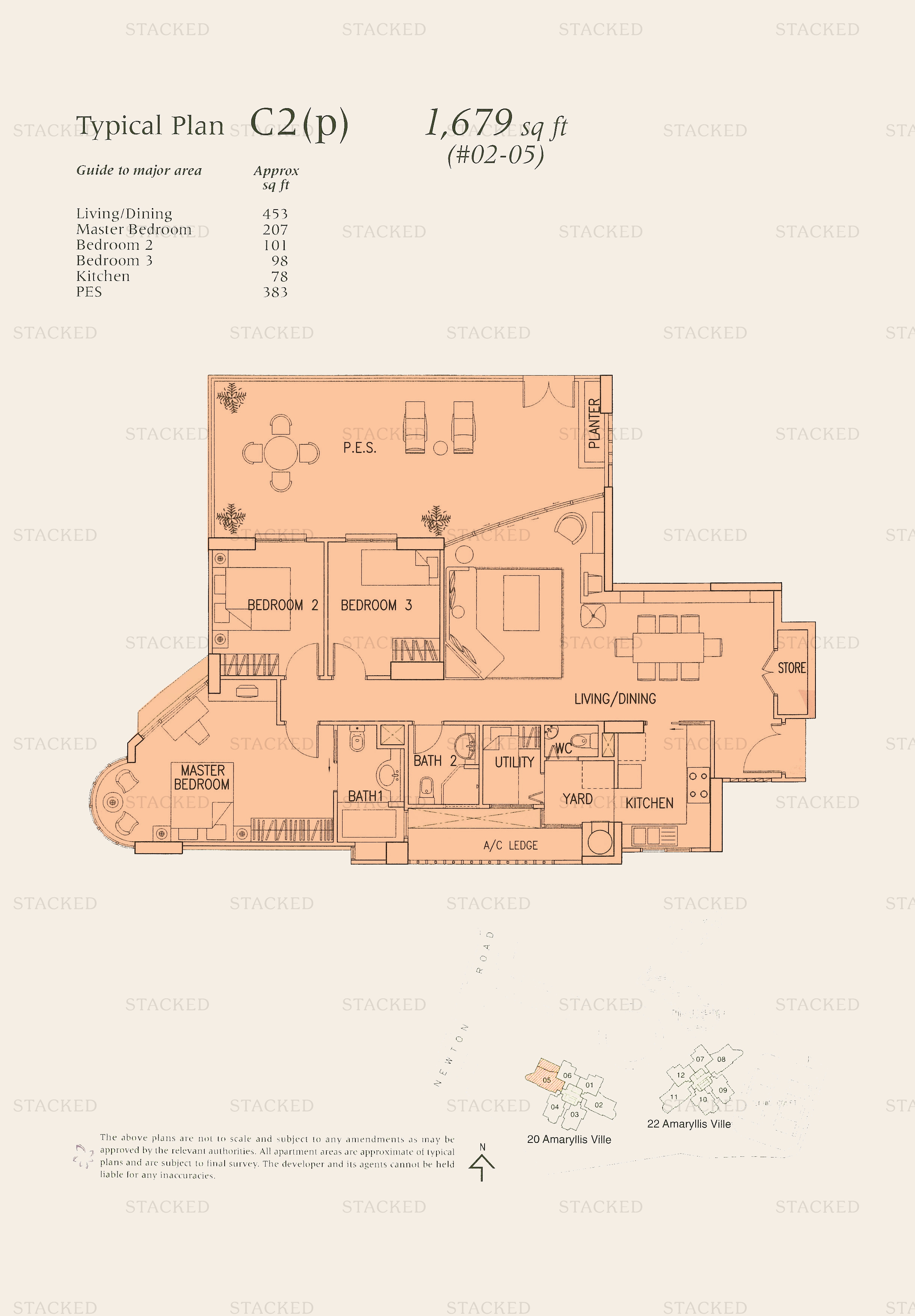 Stacked homes - Amaryllis Ville Singapore Condo Floor Plans, Images And ...