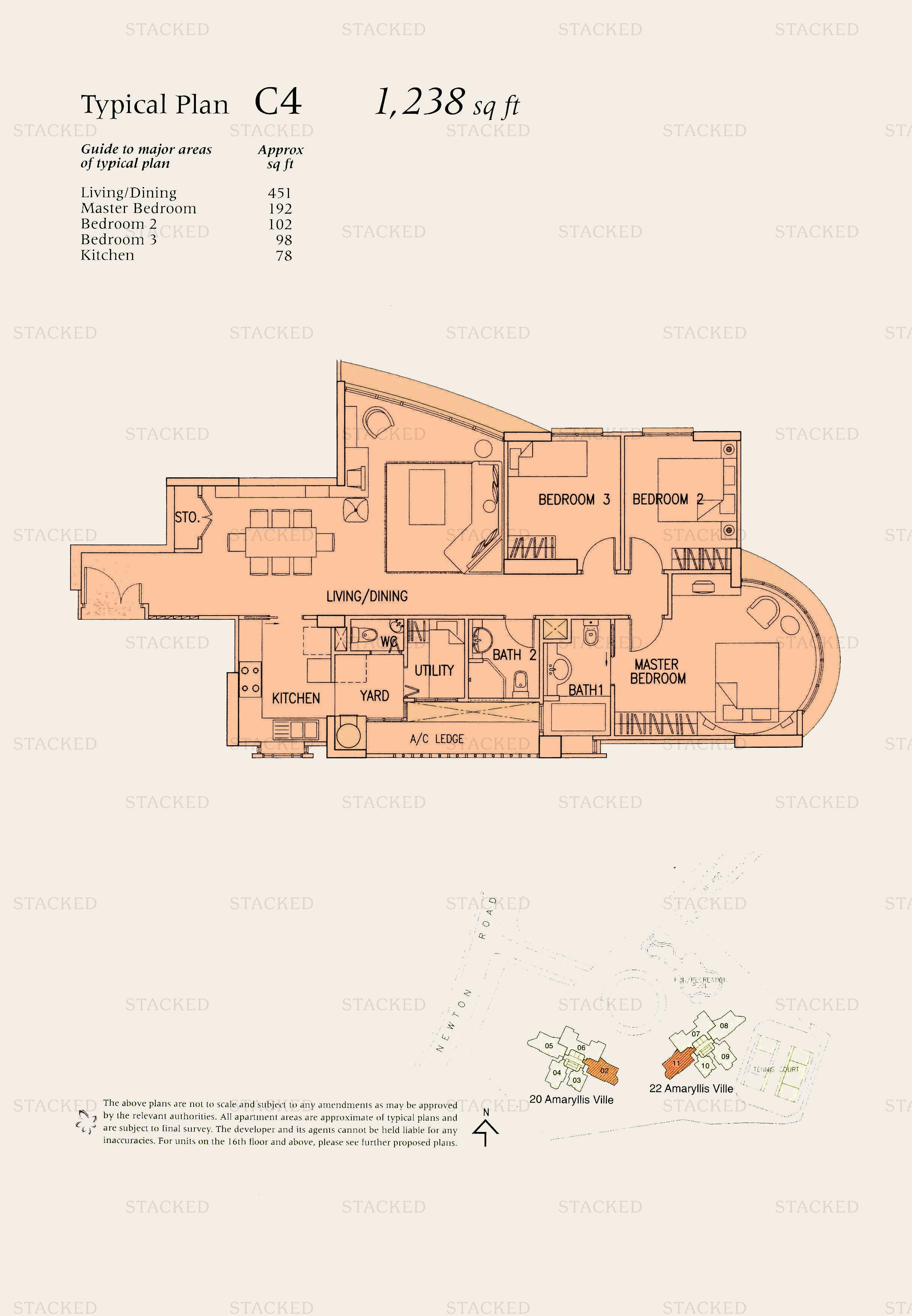 Stacked homes - Amaryllis Ville Singapore Condo Floor Plans, Images And ...