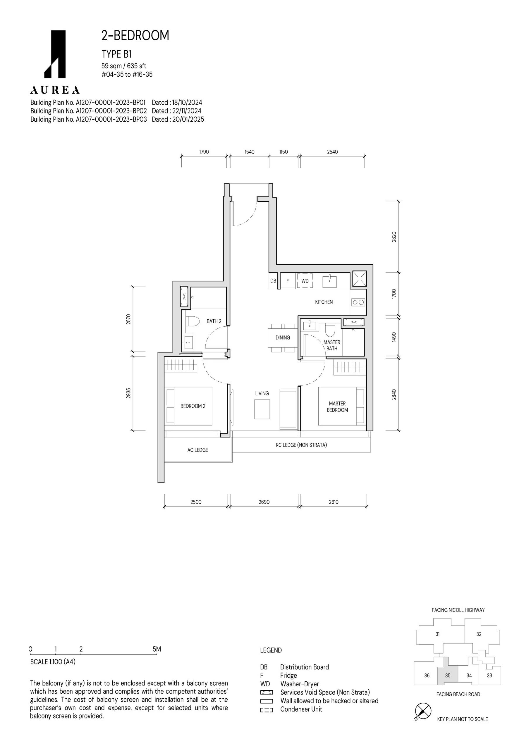 Aurea floorplan
