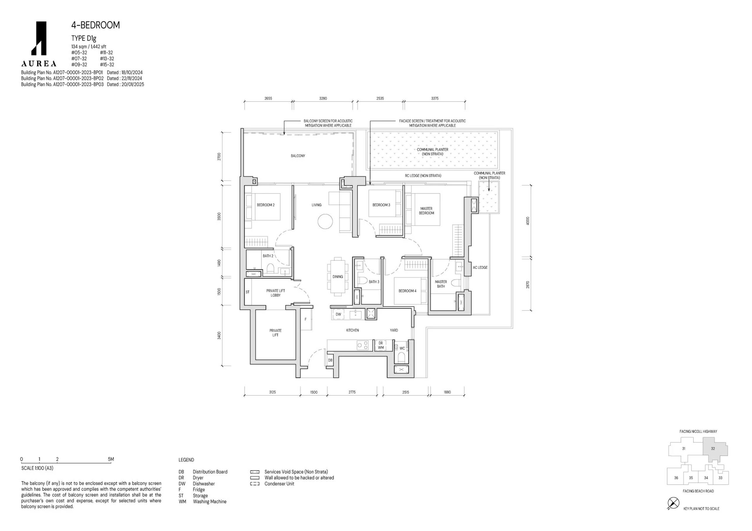 Aurea floorplan