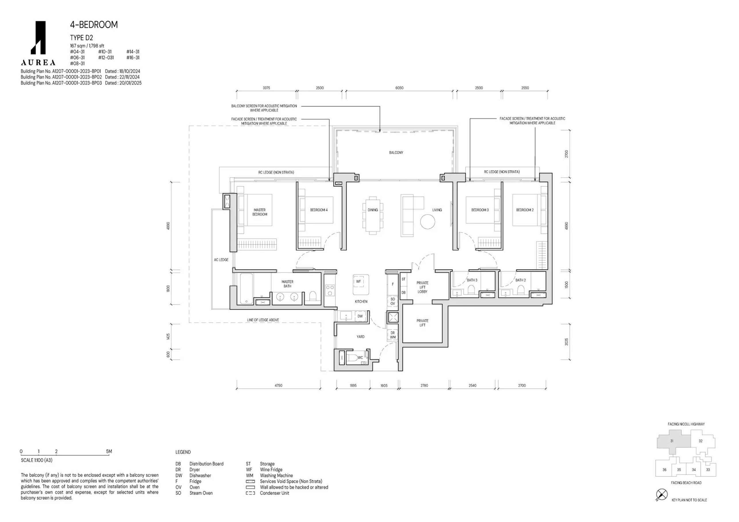 Aurea floorplan