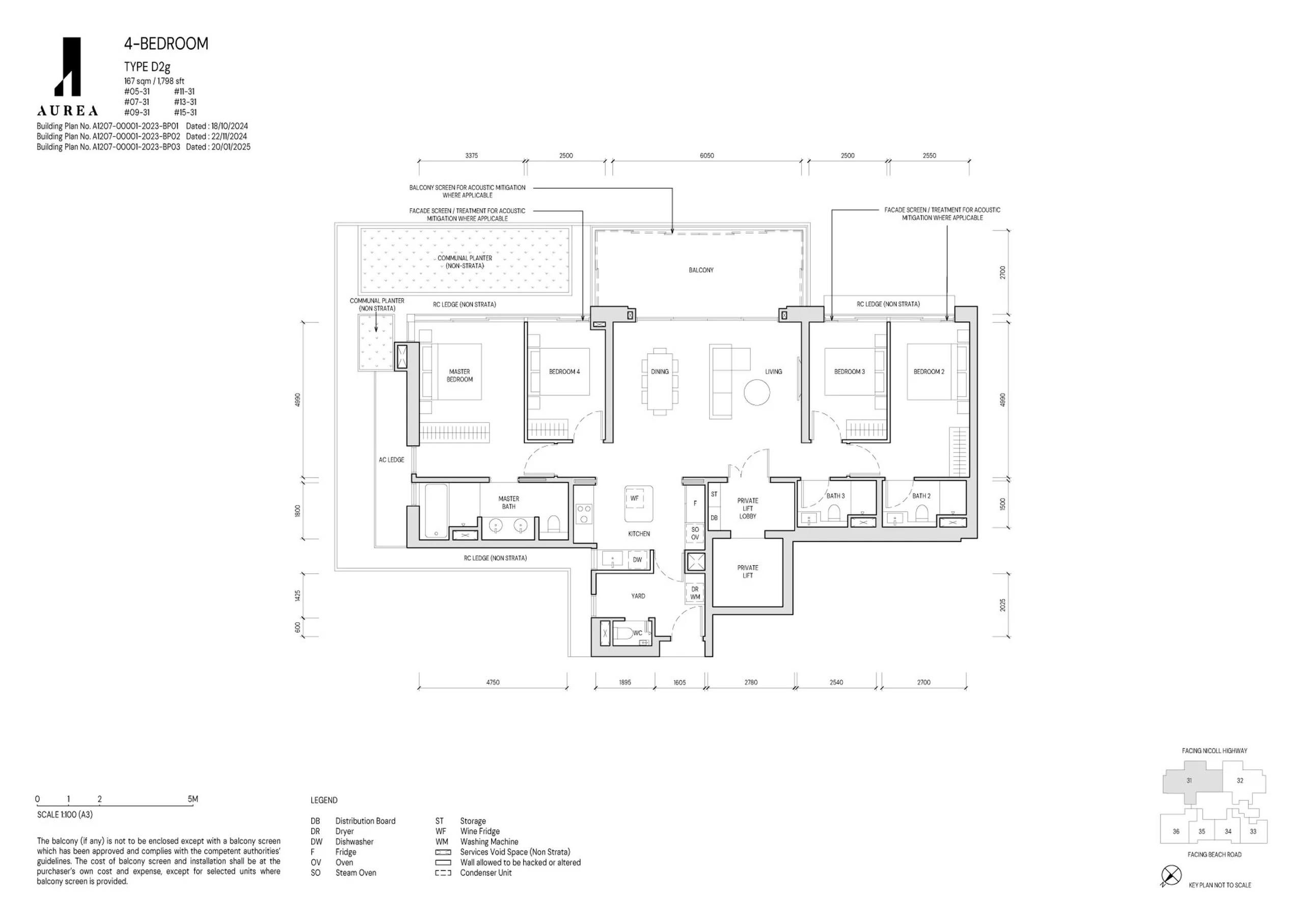 Aurea floorplan