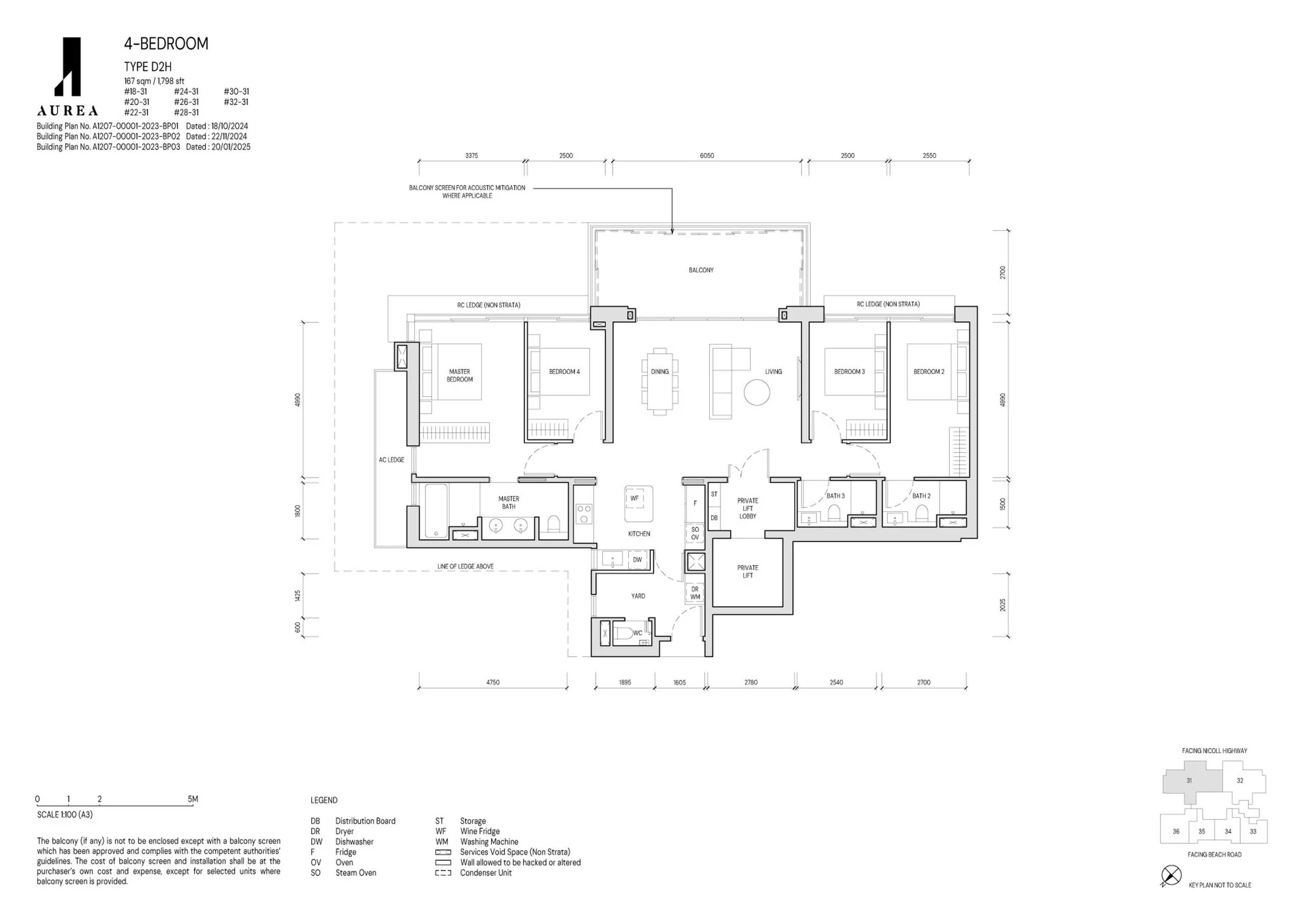 Aurea floorplan