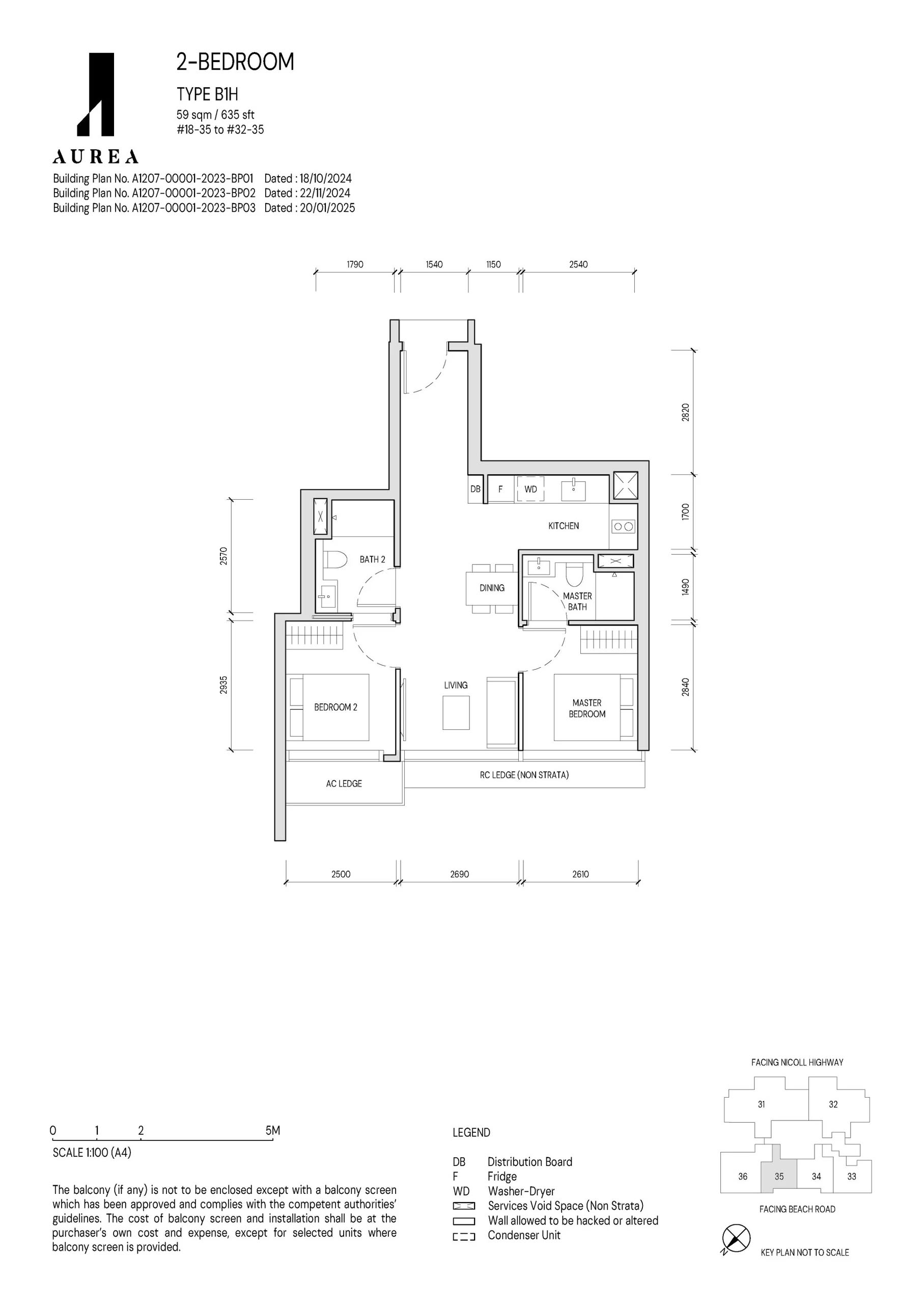 Aurea floorplan