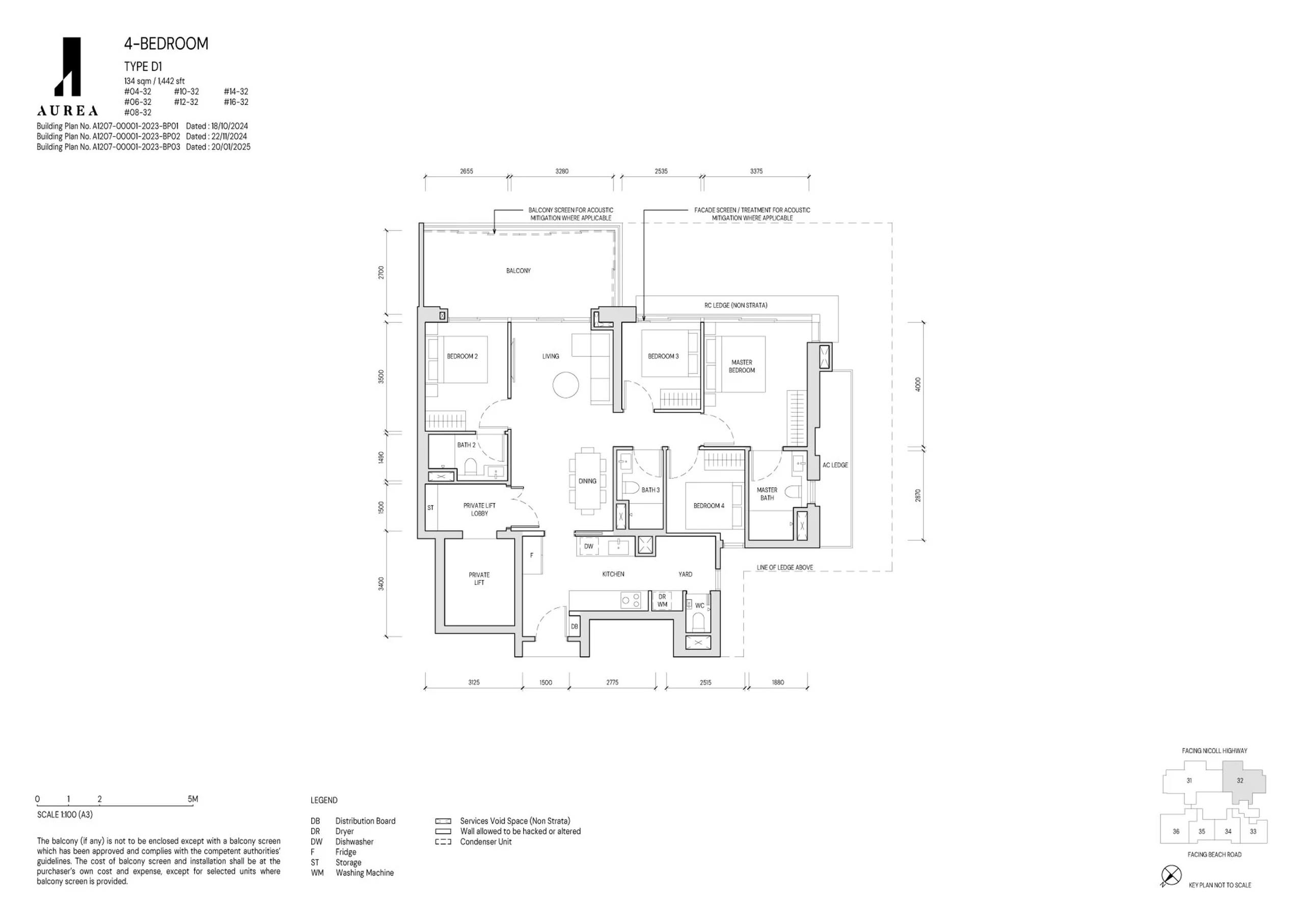 Aurea floorplan