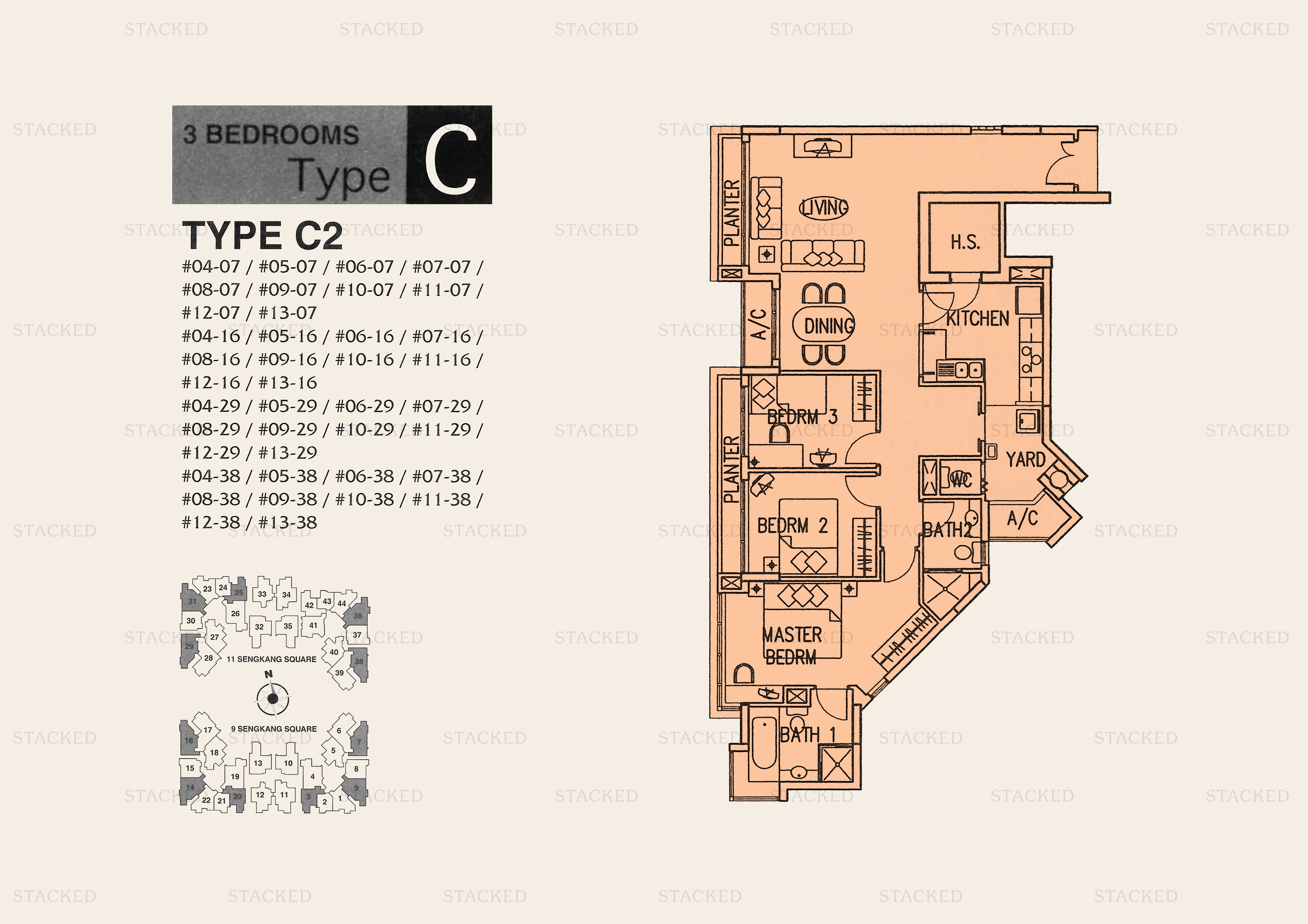 Stacked homes - Compass Heights Singapore Condo Floor Plans, Images And ...