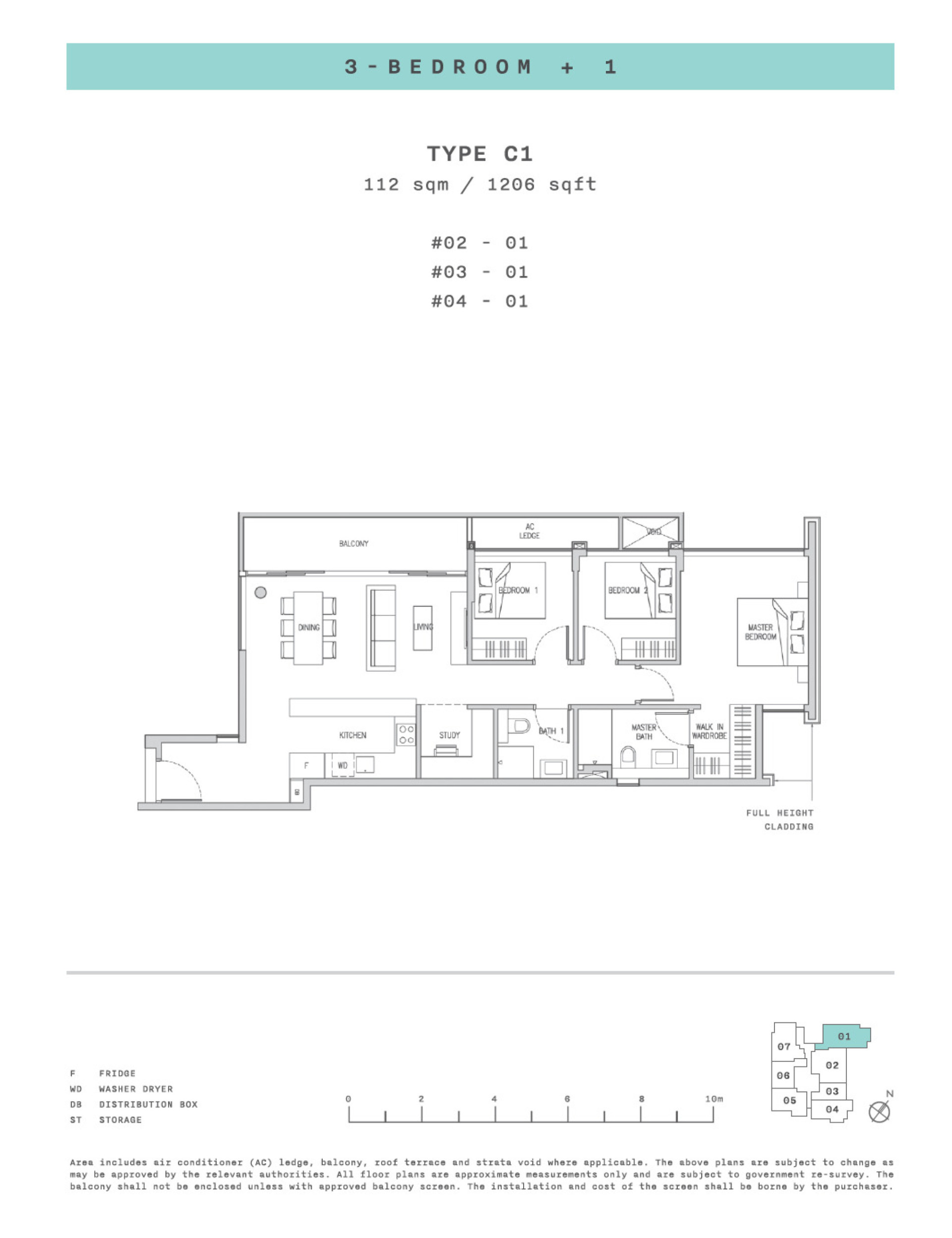 Claydence floorplan
