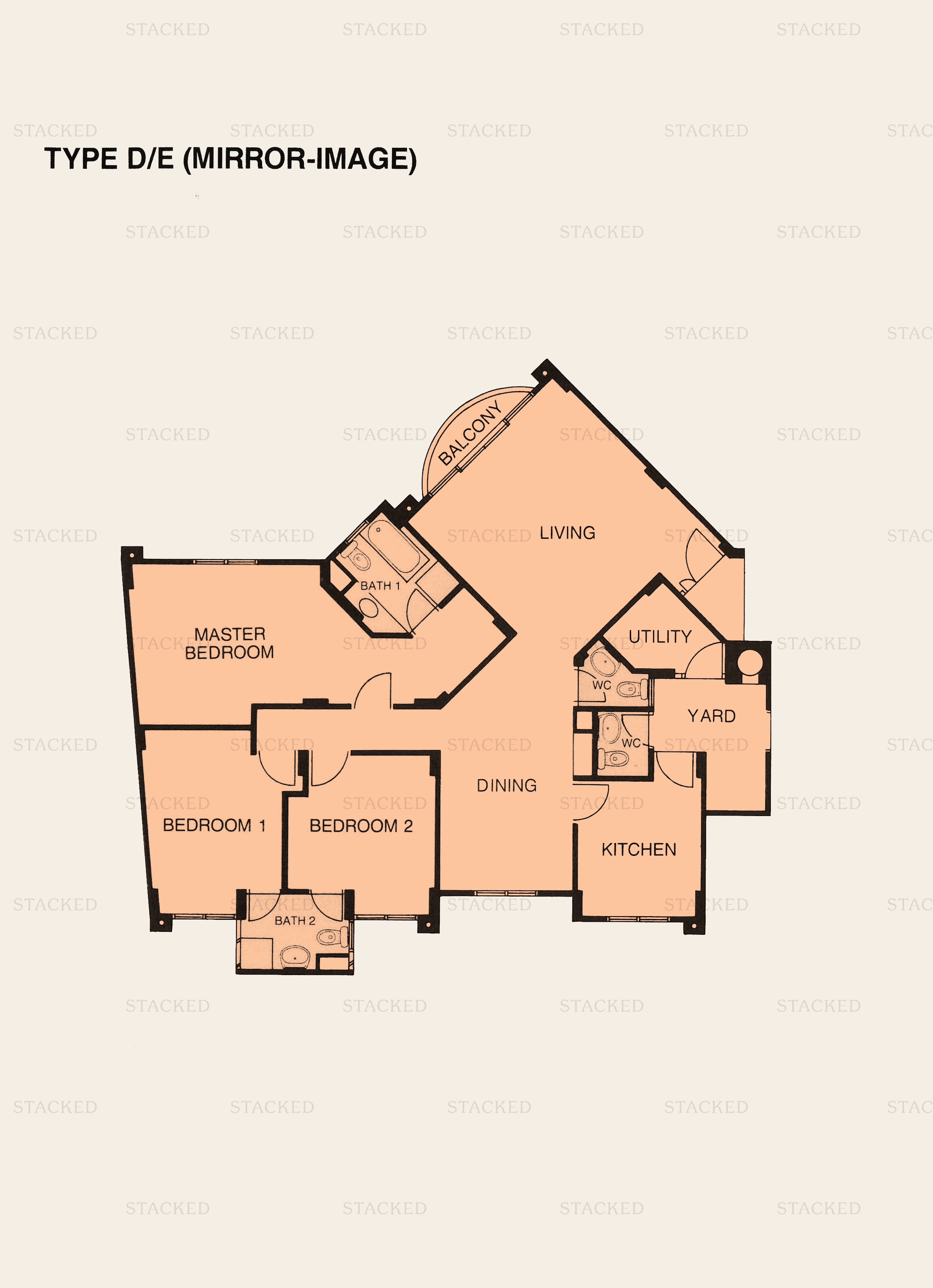 Elias Green 3-Bedroom floor plan