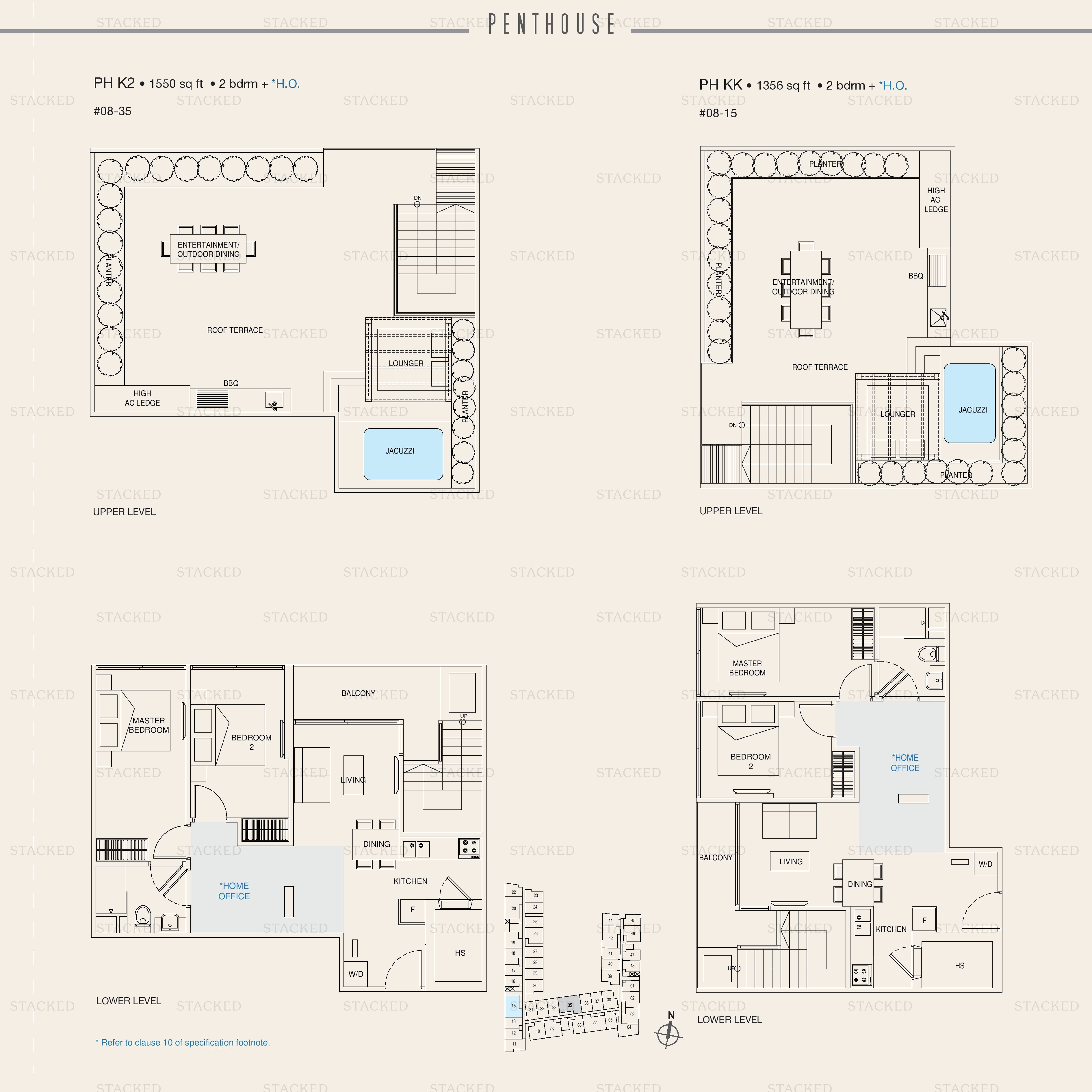 Guillemard Edge Penthouse floor plan