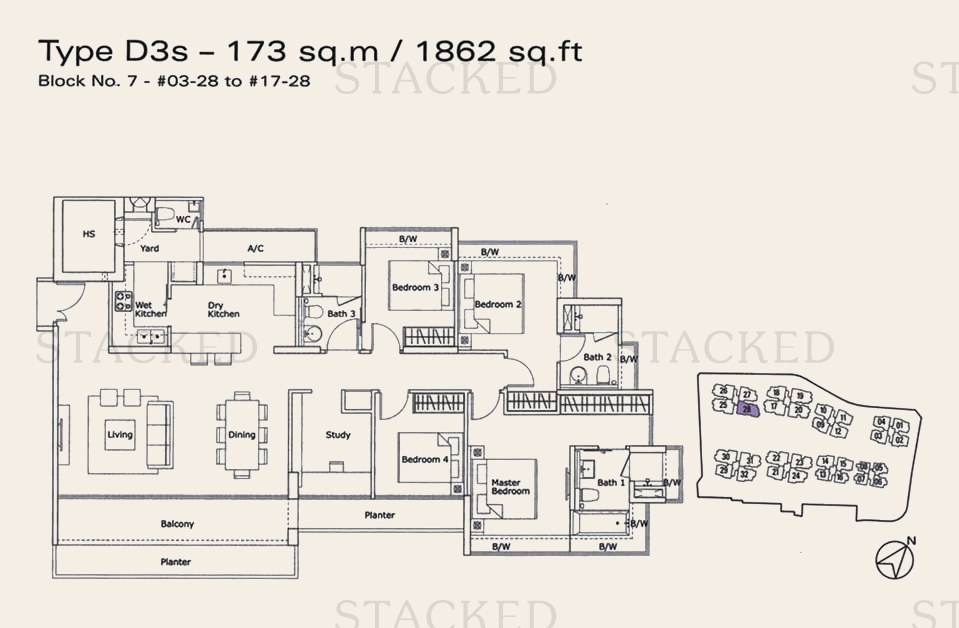 Kovan Residences Floor Plan