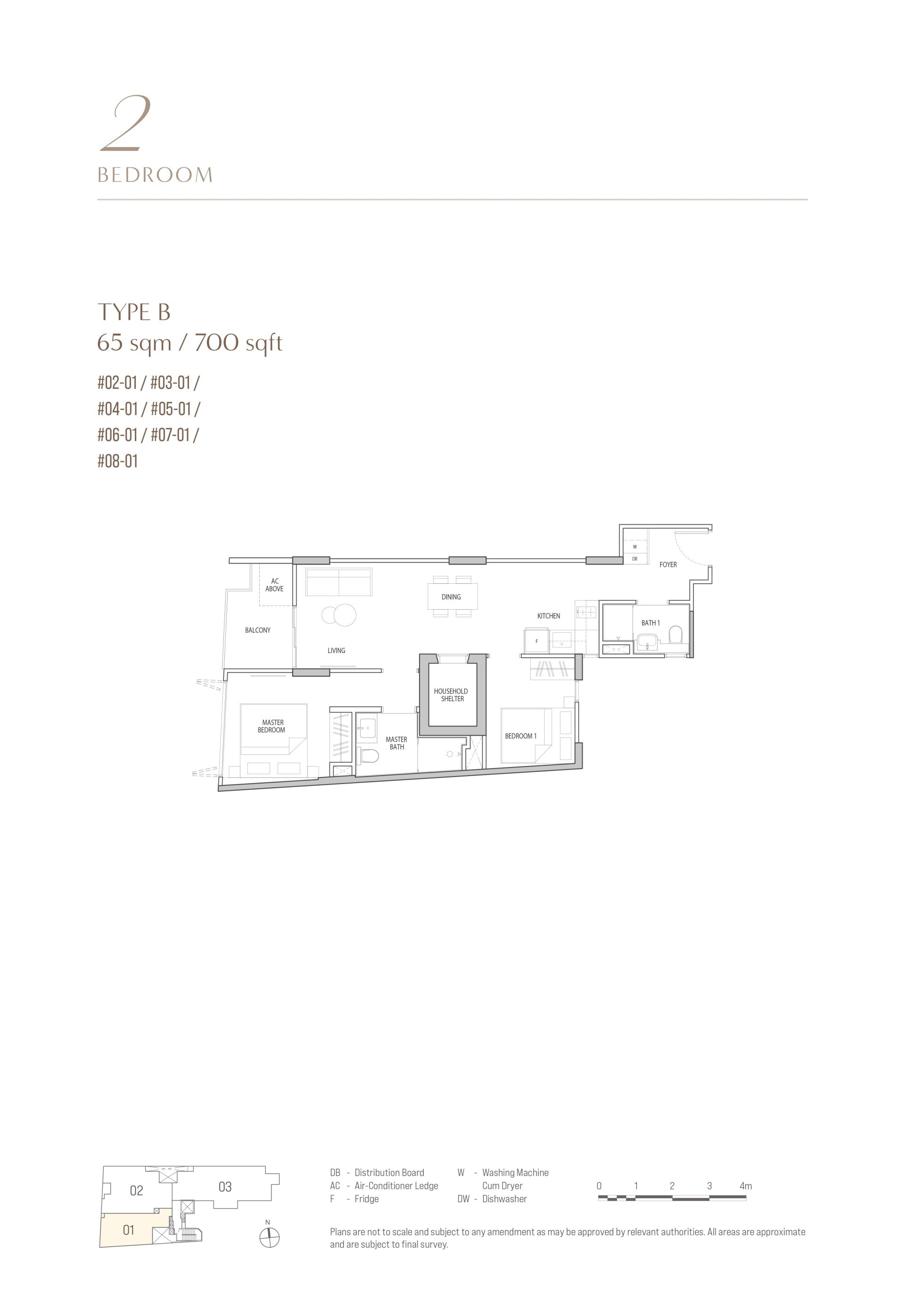 Ocho floorplan
