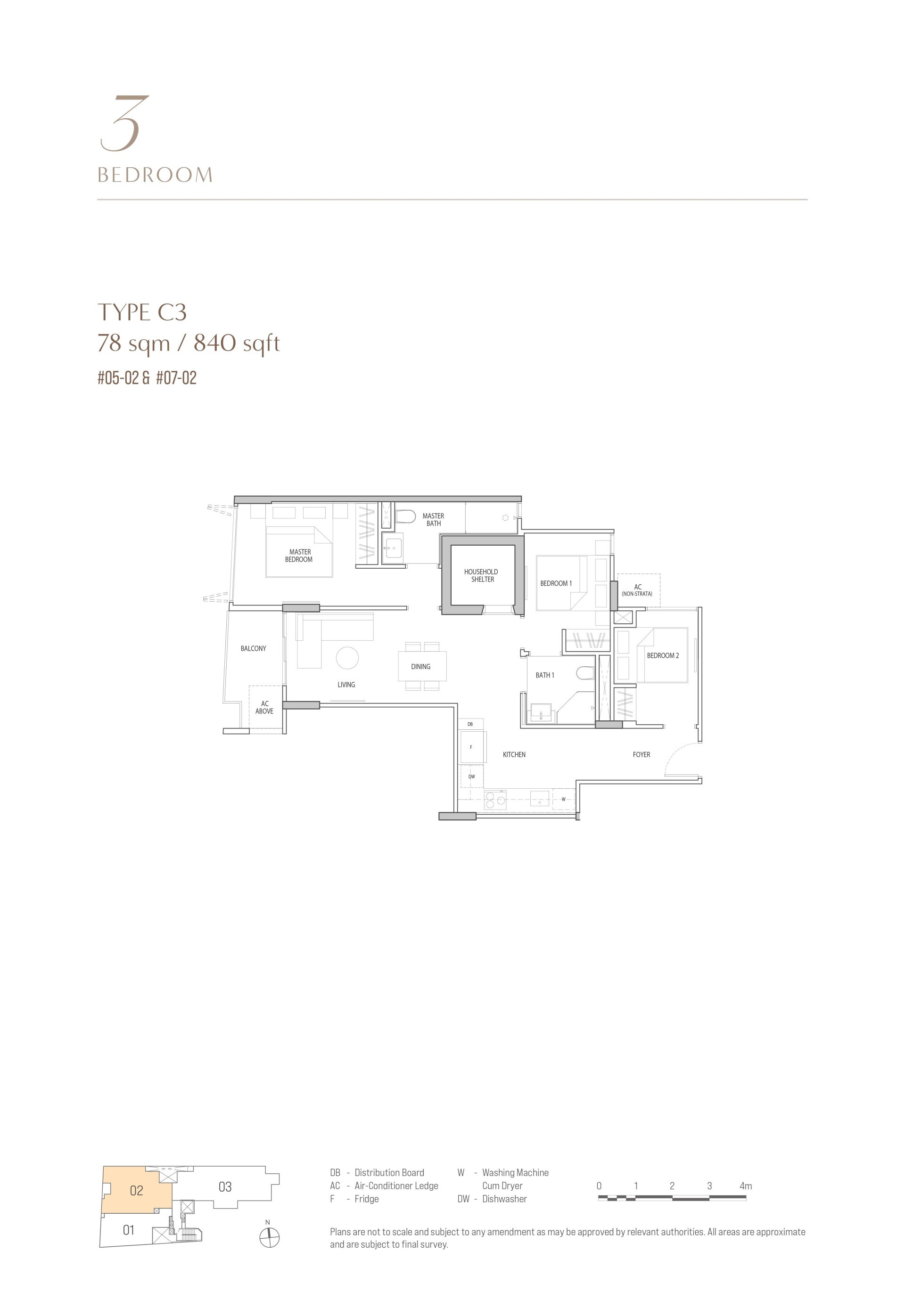 Ocho floorplan
