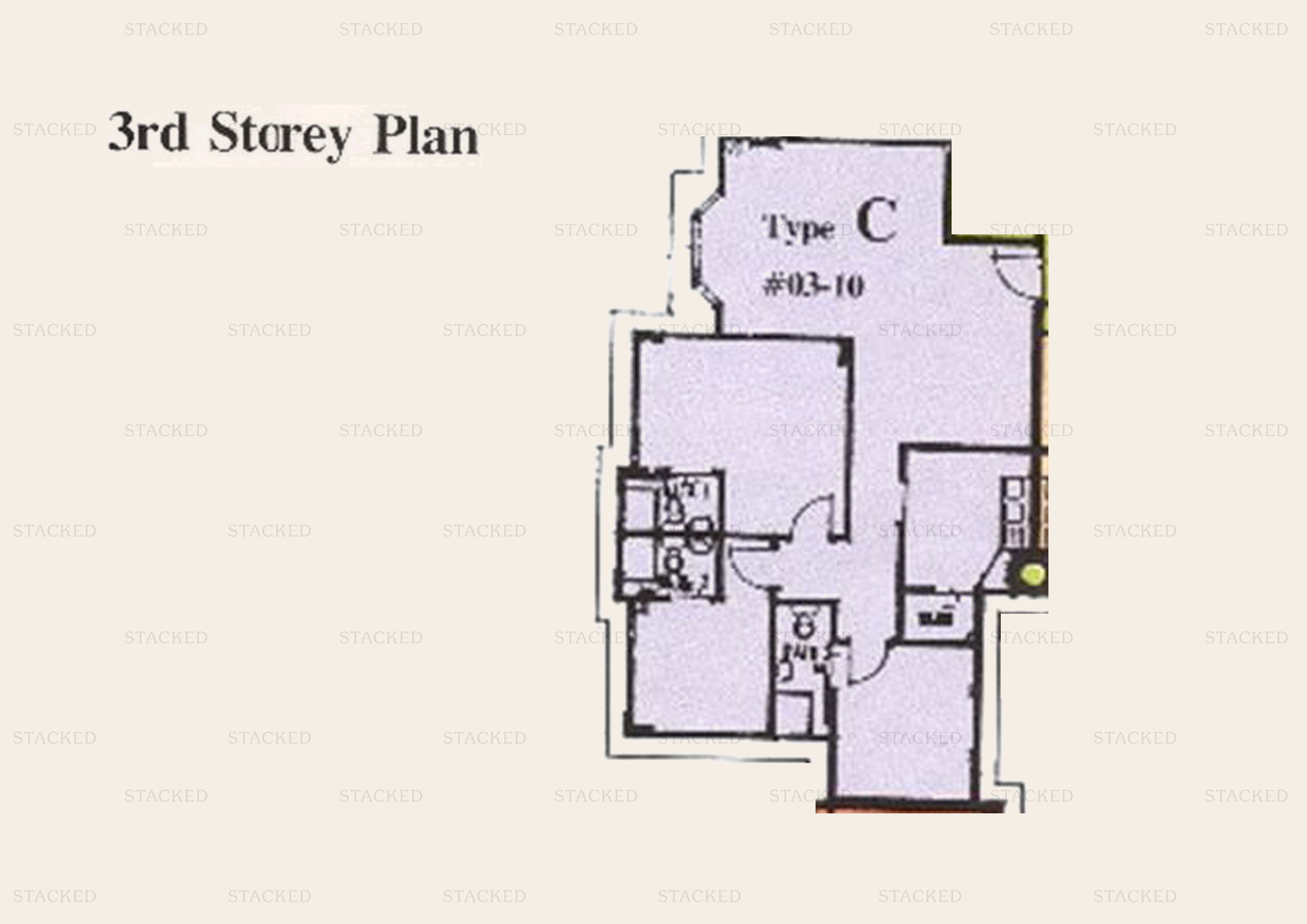 Stacked homes Park Court Singapore Condo Floor Plans Images And