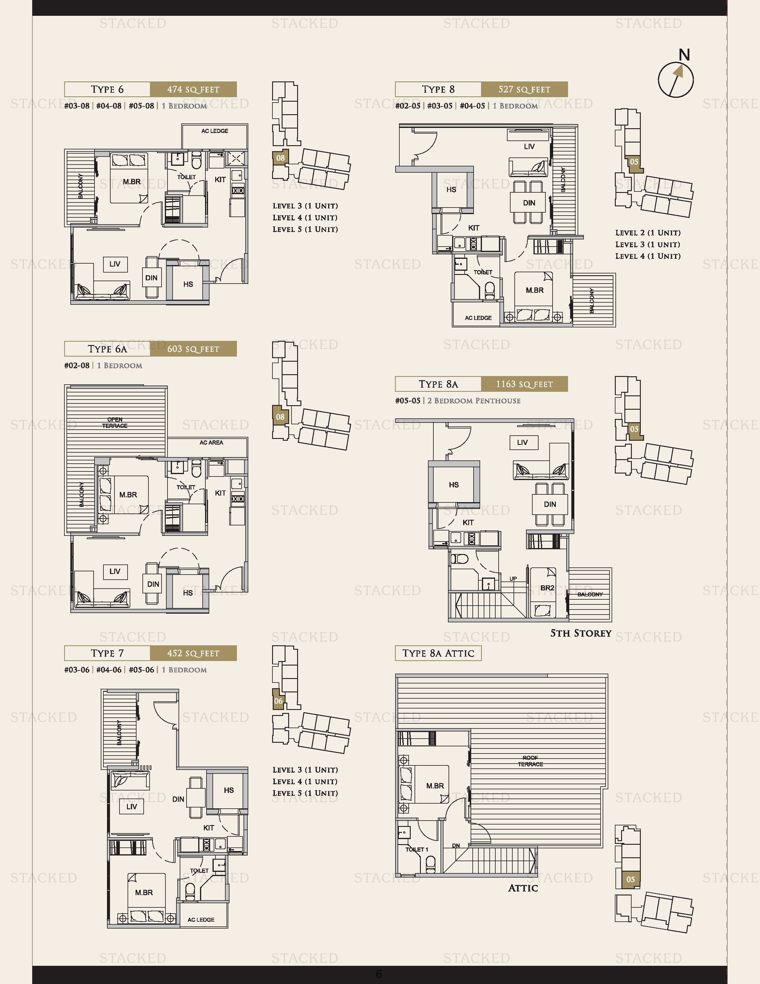 Stacked homes - Parc Bleu Singapore Condo Floor Plans, Images And ...