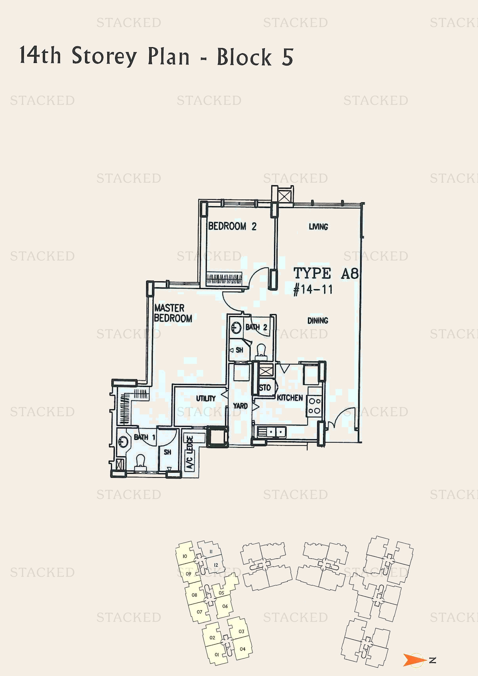 Stacked homes - Rivervale Crest Singapore Condo Floor Plans, Images And ...
