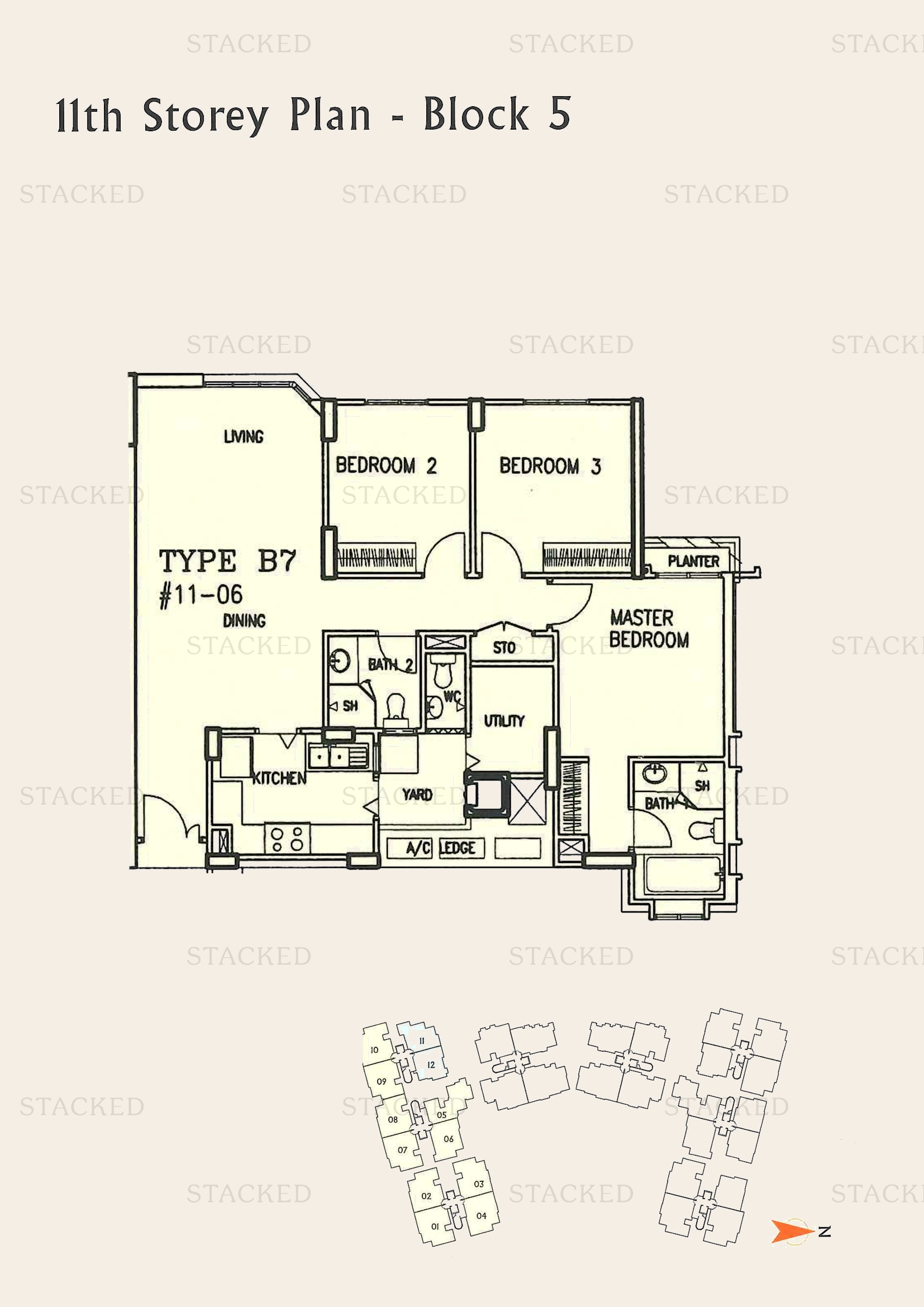Stacked homes - Rivervale Crest Singapore Condo Floor Plans, Images And ...