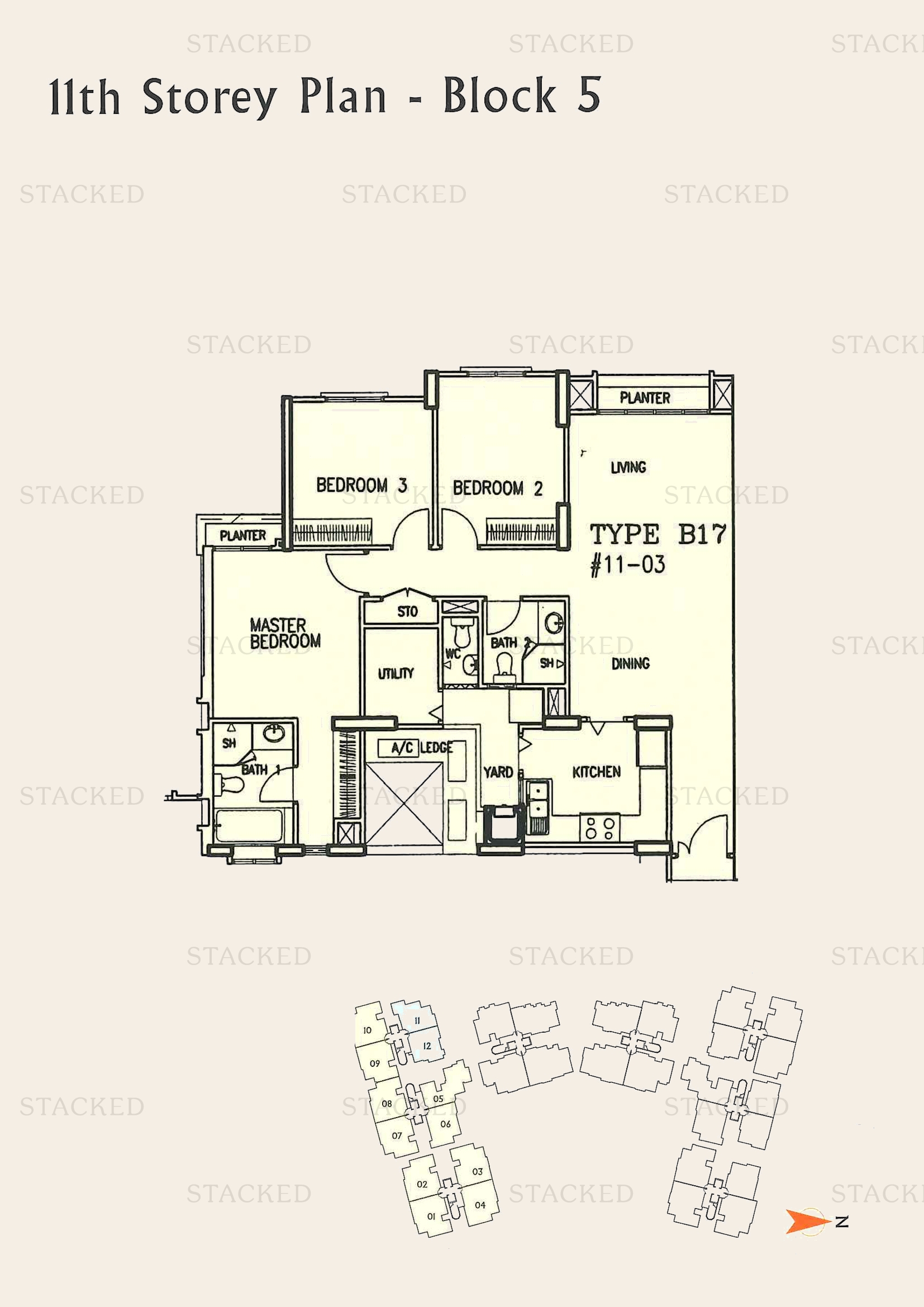 Stacked homes - Rivervale Crest Singapore Condo Floor Plans, Images And ...