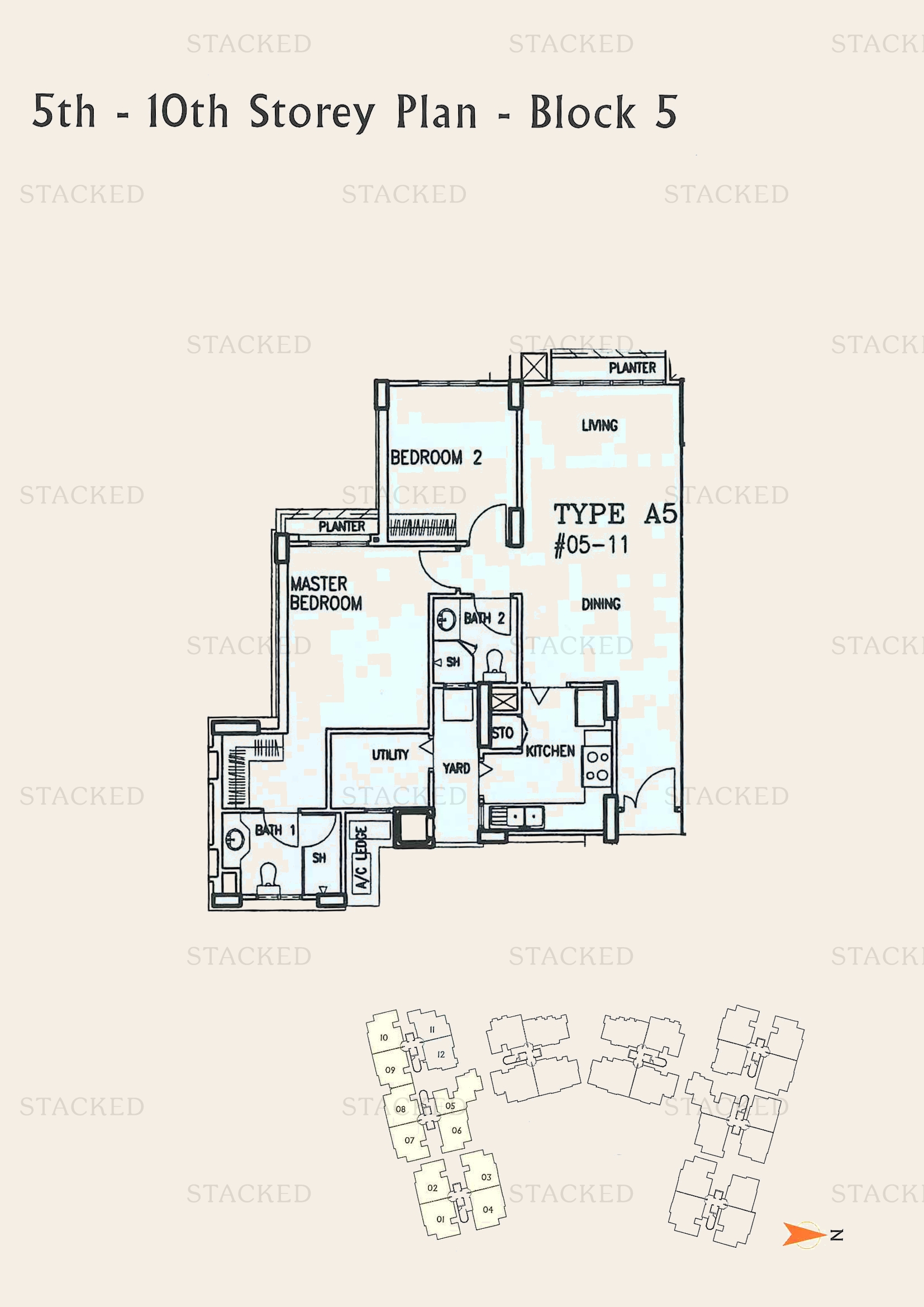 Stacked homes - Rivervale Crest Singapore Condo Floor Plans, Images And ...