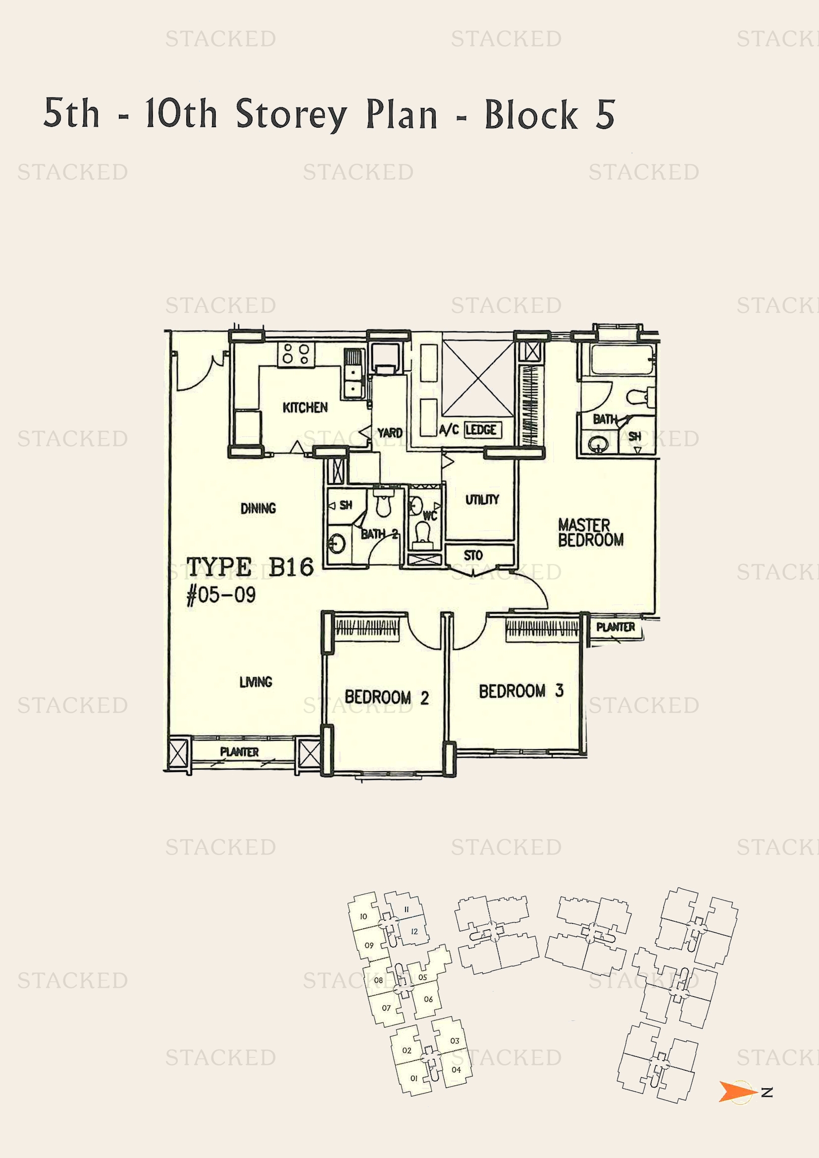 Stacked homes - Rivervale Crest Singapore Condo Floor Plans, Images And ...