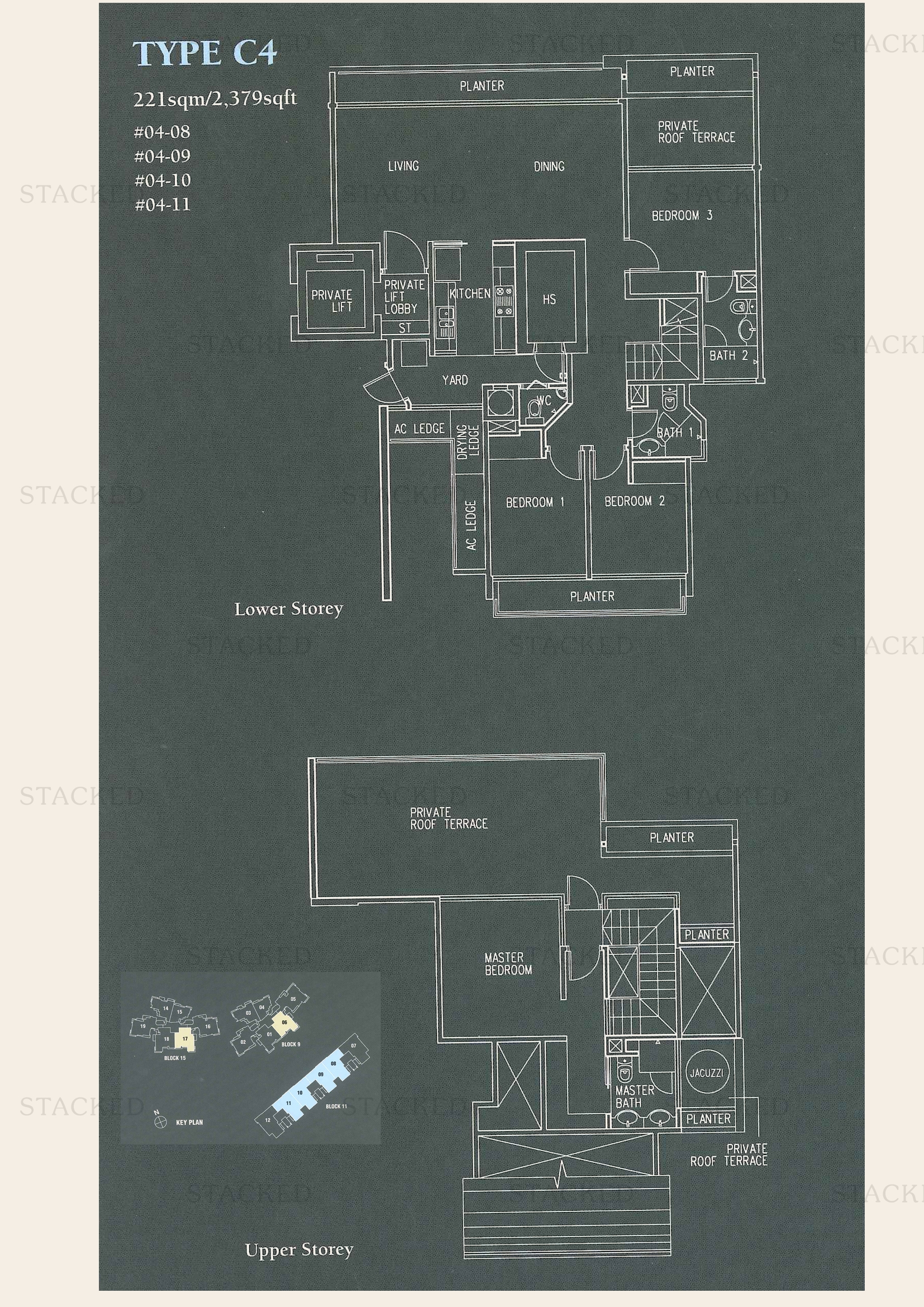 Stacked homes - Riviera Residences Singapore Condo Floor Plans, Images ...