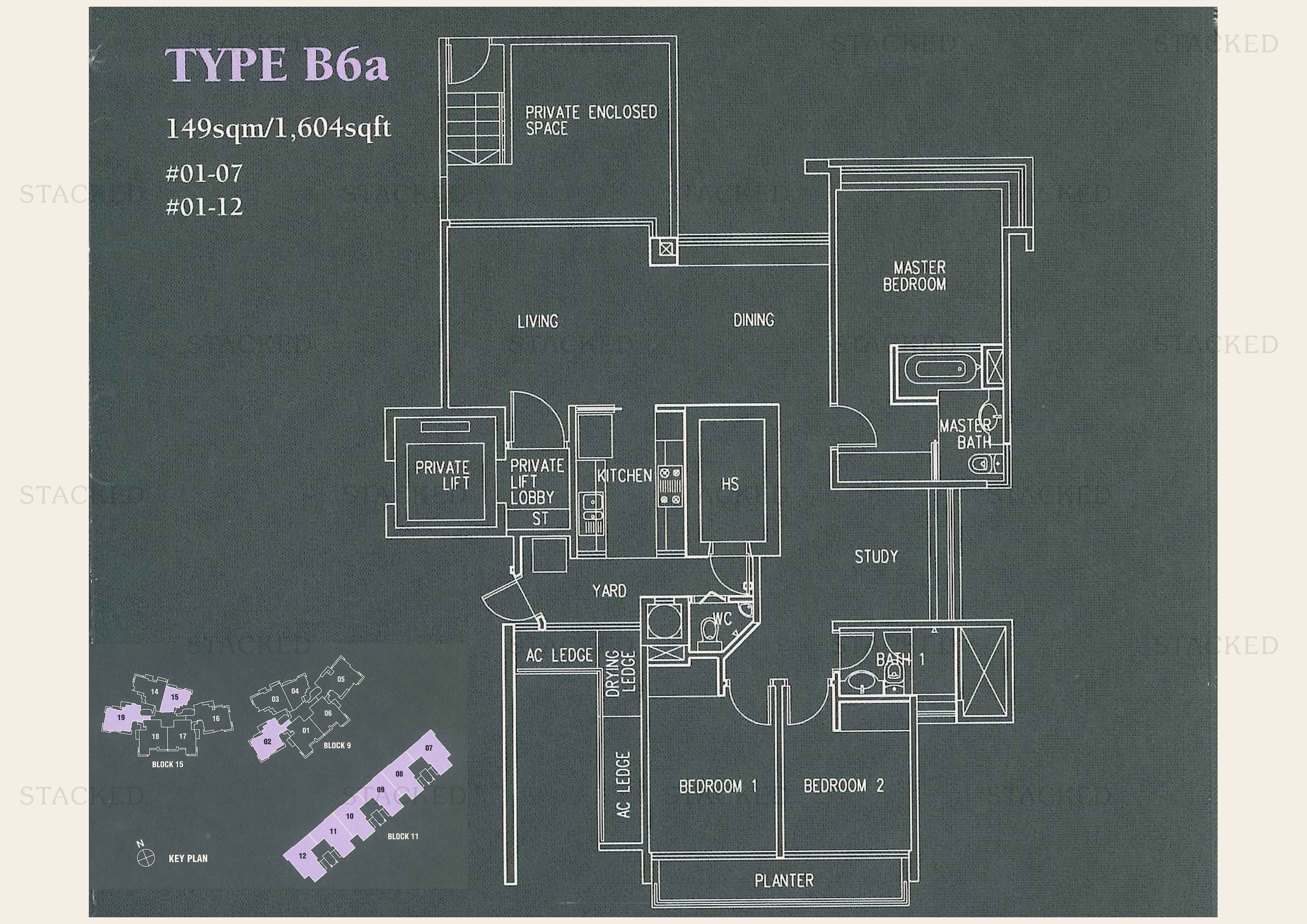 Stacked homes - Riviera Residences Singapore Condo Floor Plans, Images ...
