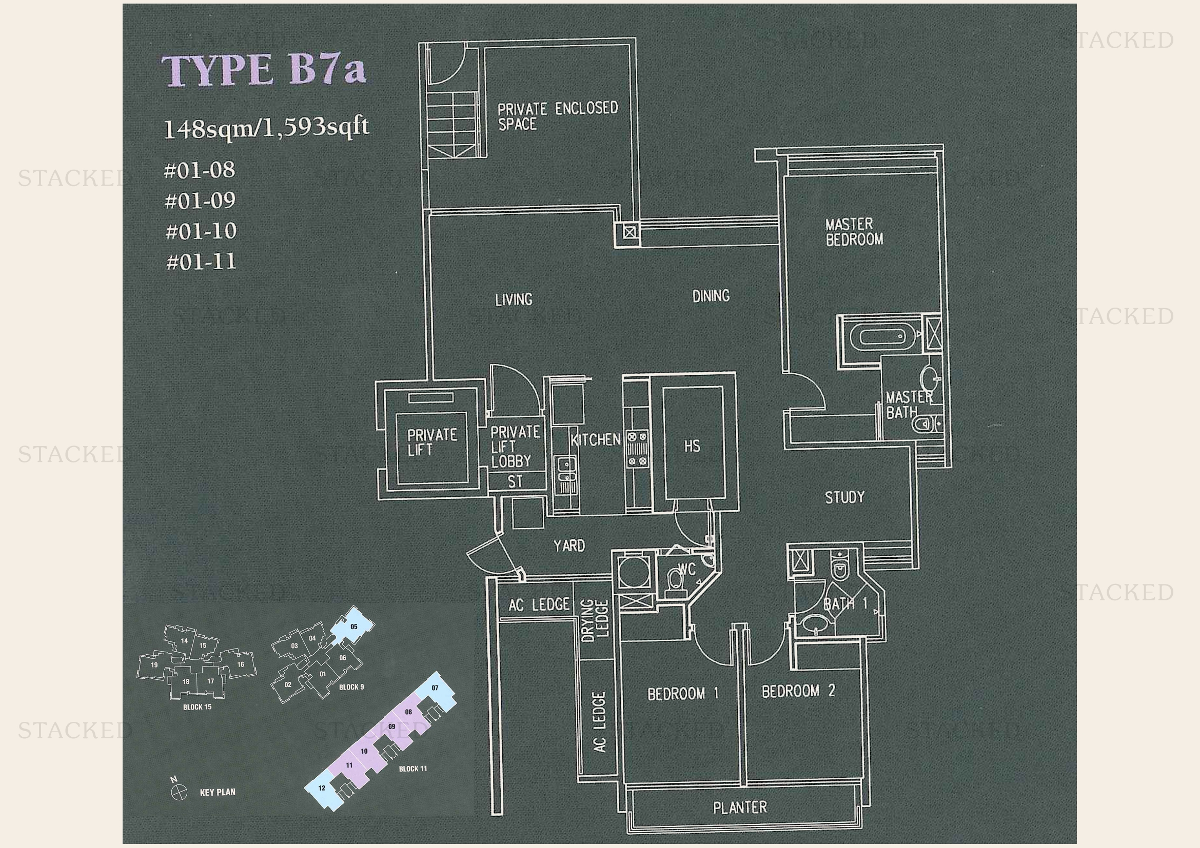 Stacked homes - Riviera Residences Singapore Condo Floor Plans, Images ...