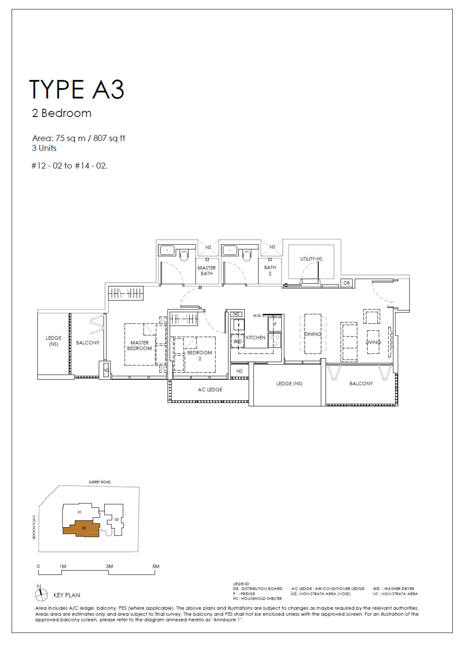 Sanctuary@newton floorplan