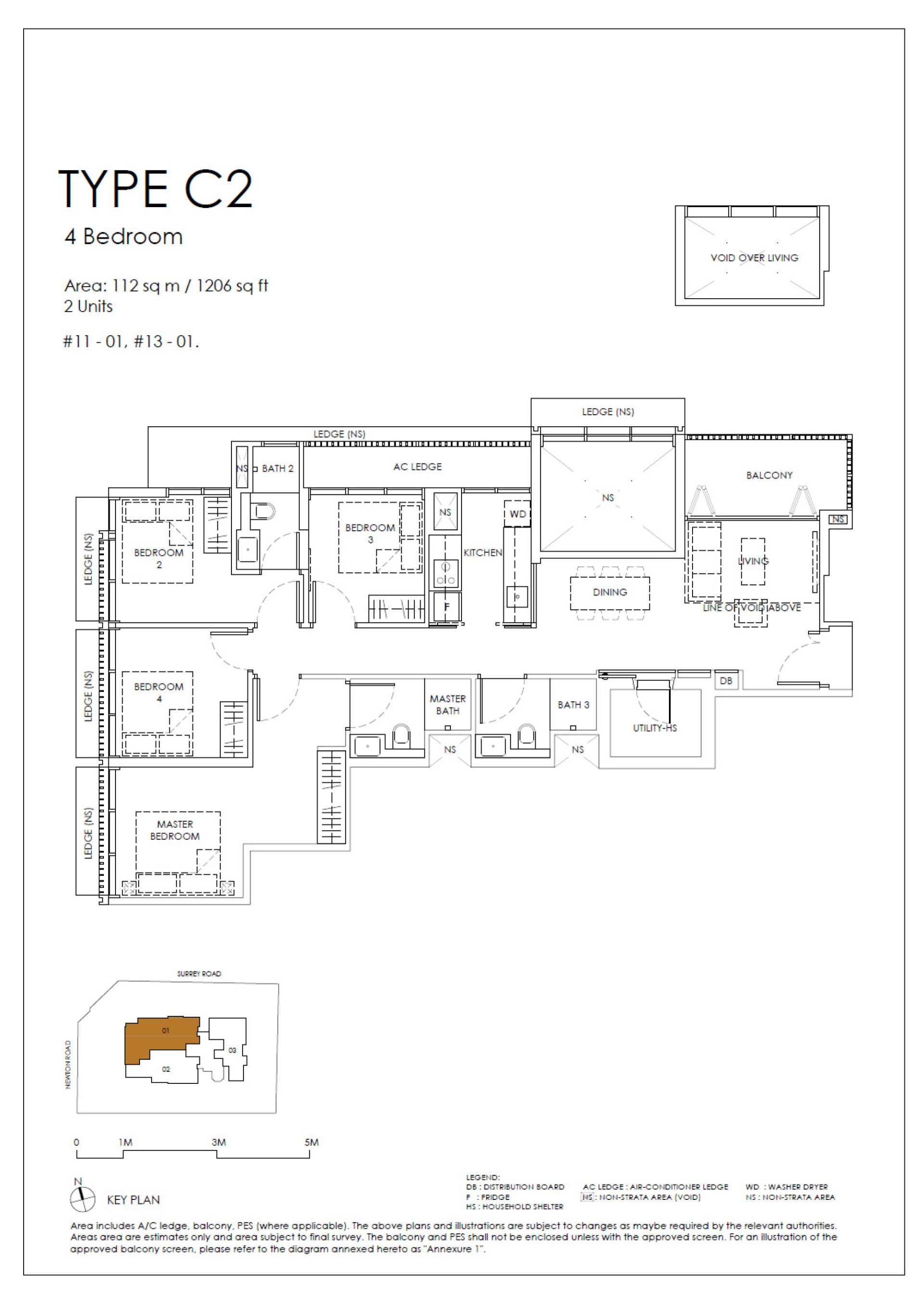 Sanctuary@newton floorplan