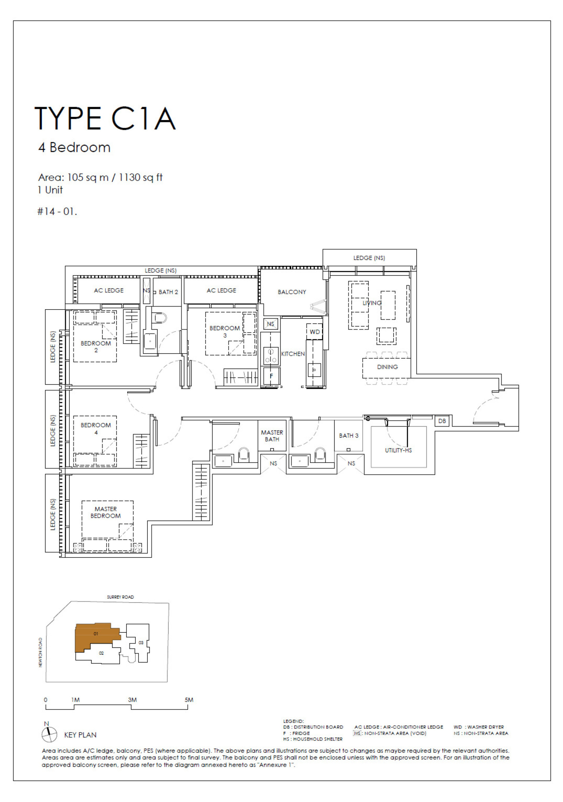 Sanctuary@newton floorplan