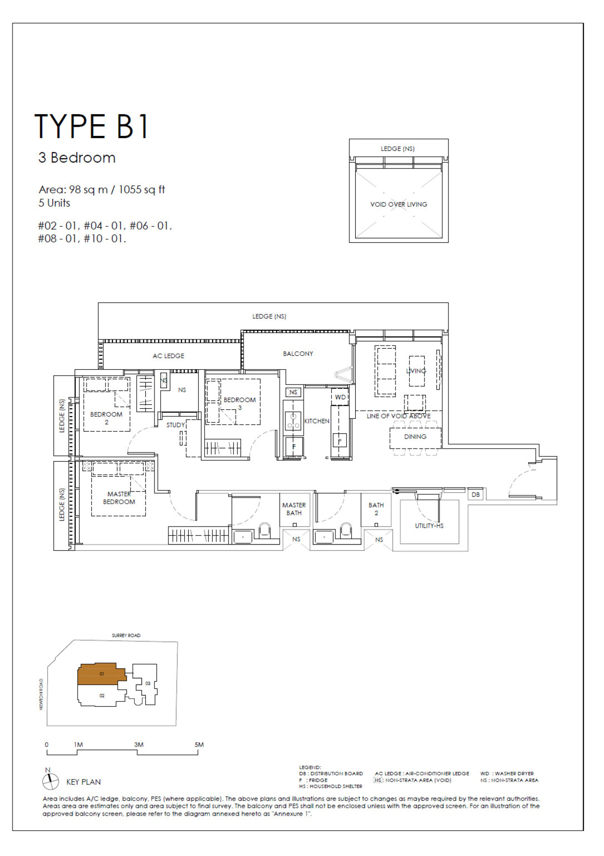 Sanctuary@newton floorplan