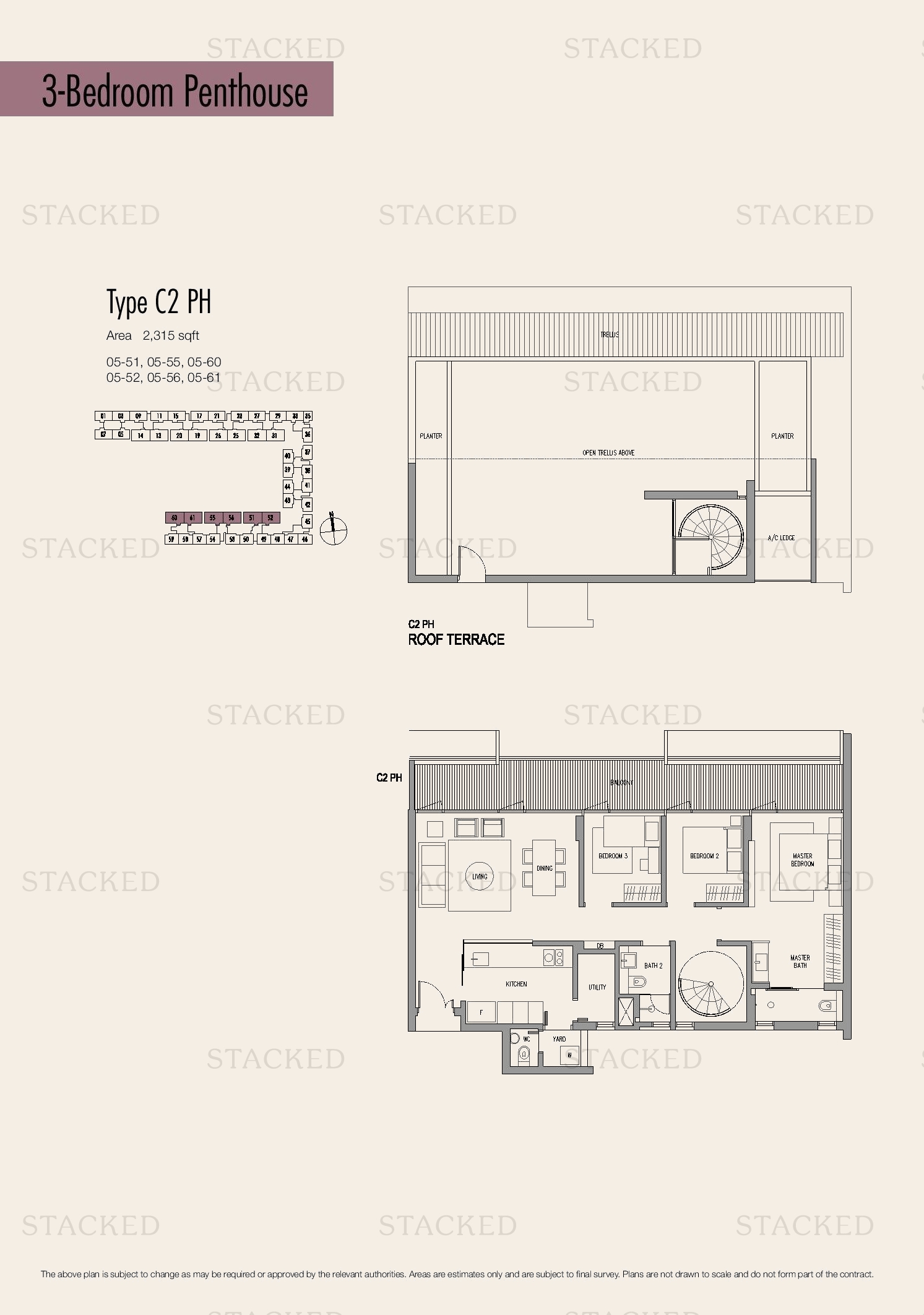 Stacked homes - Seletar Park Residence Singapore Condo Floor Plans ...