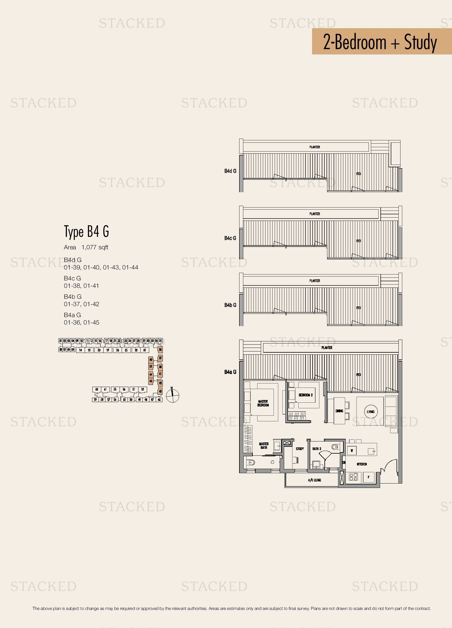 Stacked homes - Seletar Park Residence Singapore Condo Floor Plans ...