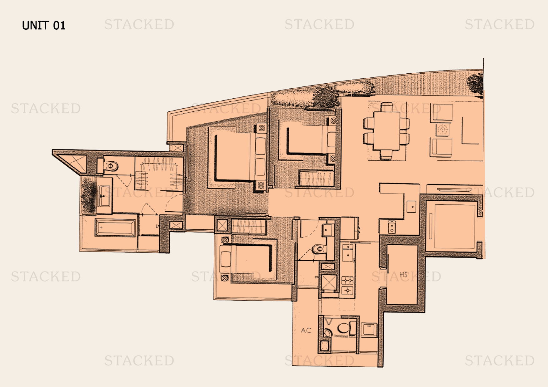 Stacked homes - The Arc At Draycott Singapore Condo Floor Plans, Images And  Information | Stacked - Real Estate Directory