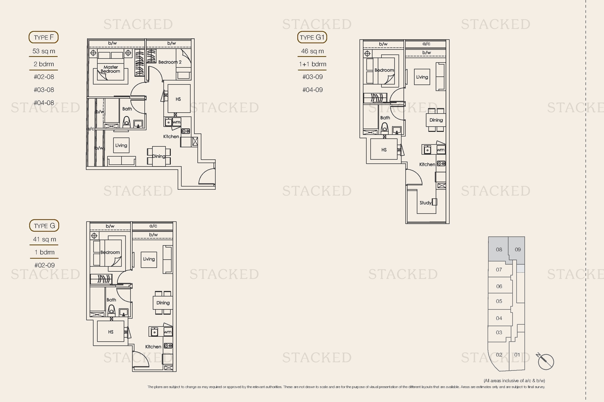 Vibes @ Kovan 1-Bedroom floor plan