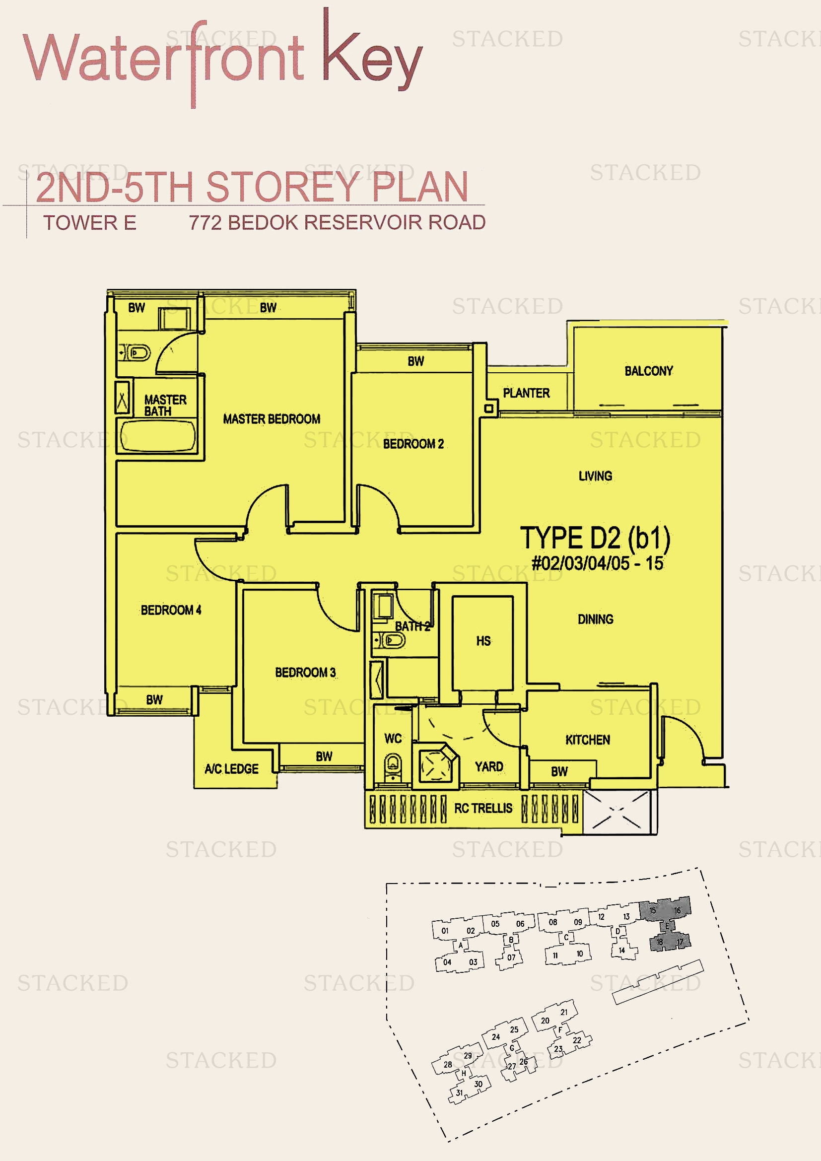 Stacked homes - Waterfront Key Singapore Condo Floor Plans, Images And ...