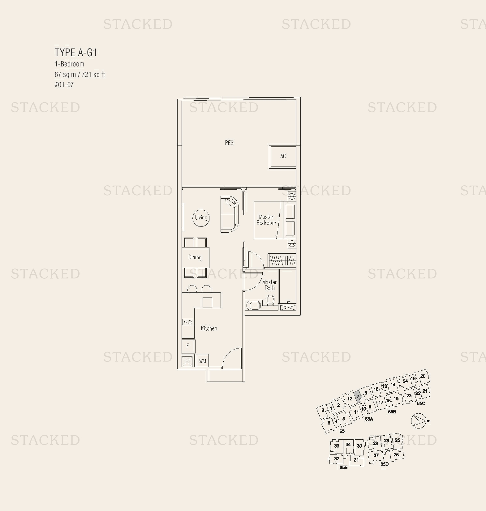 Stacked homes - Waterscape At Cavenagh Singapore Condo Floor Plans ...