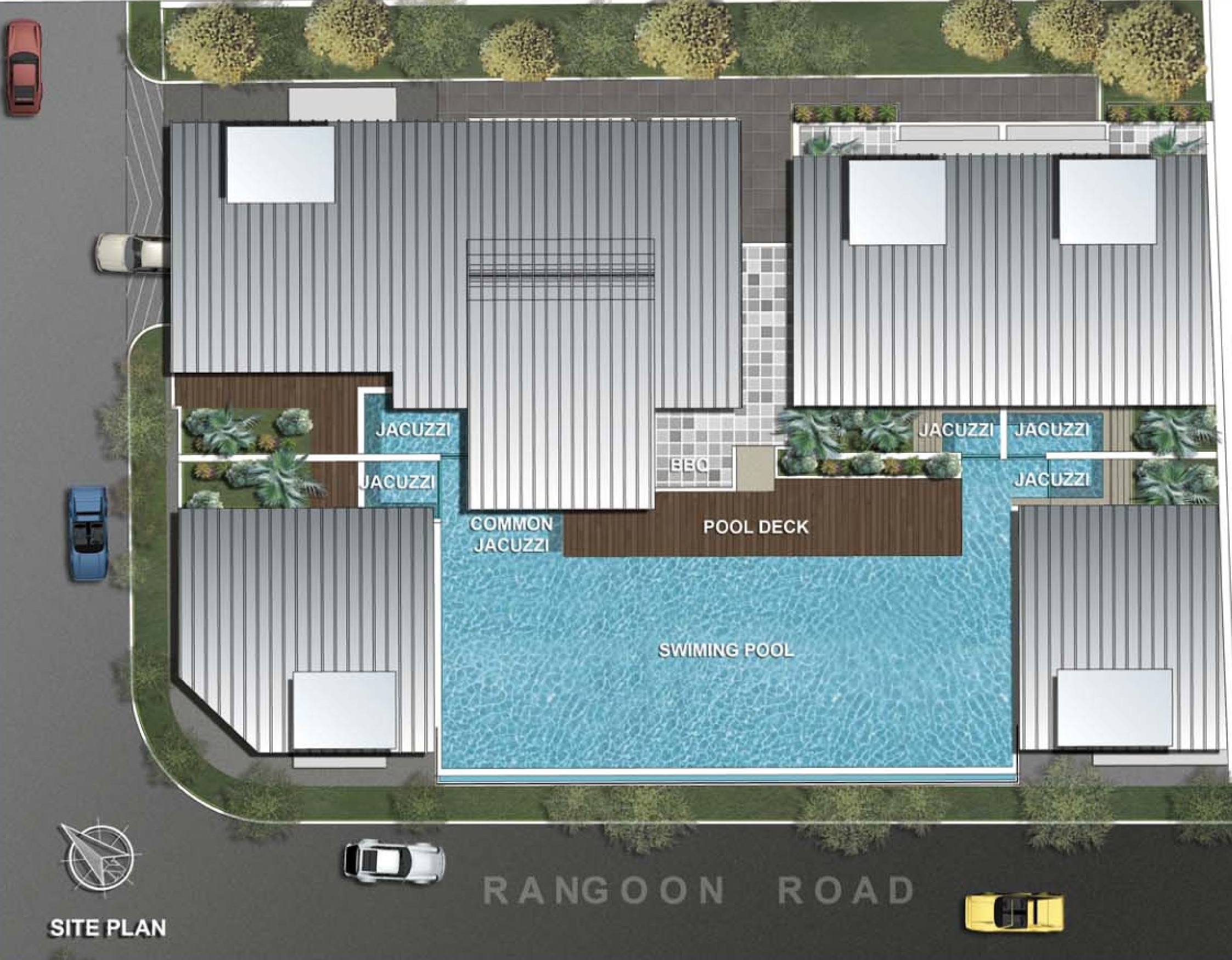 Site plan of Citigate Residence