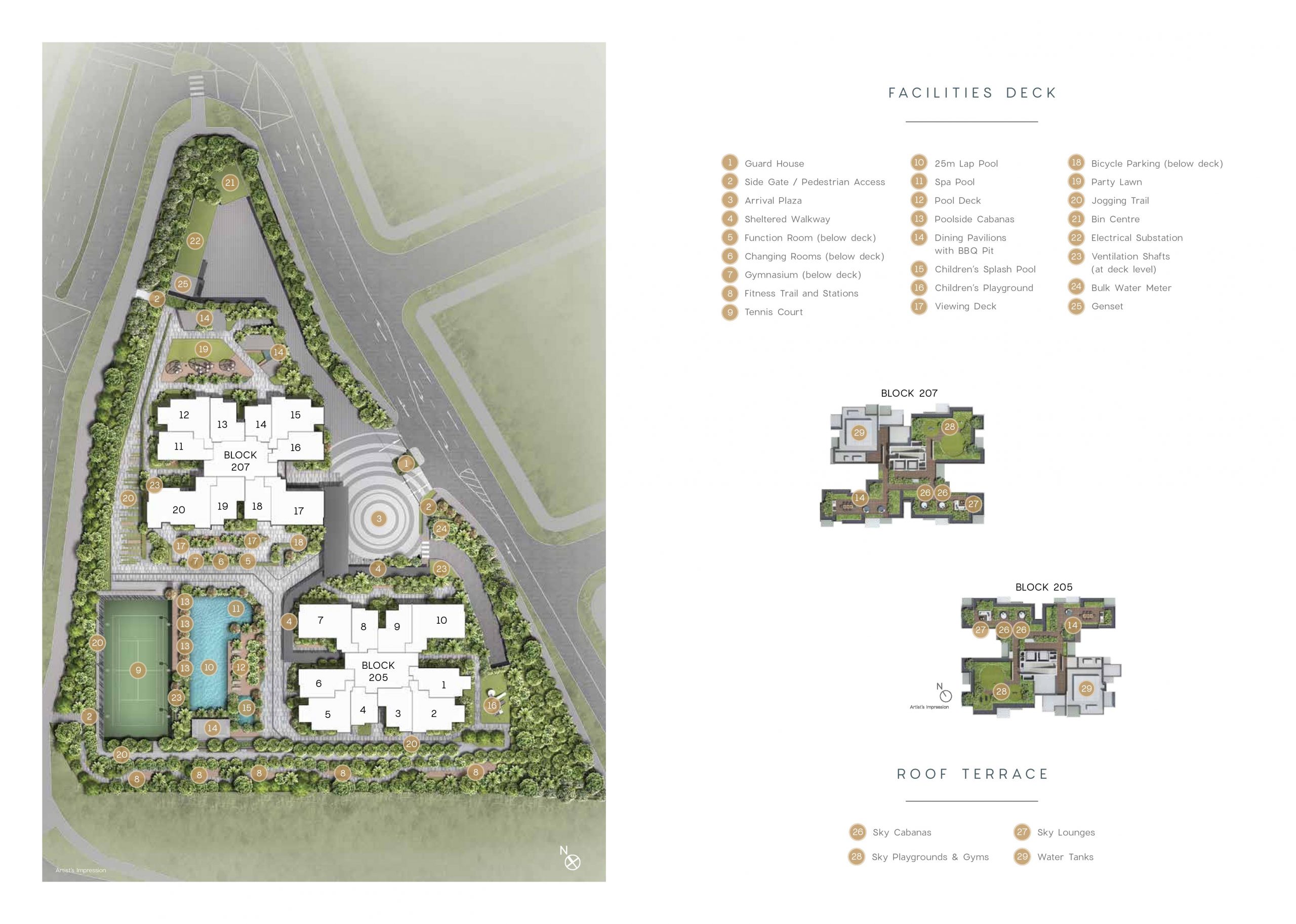 Site plan of Urban Treasures
